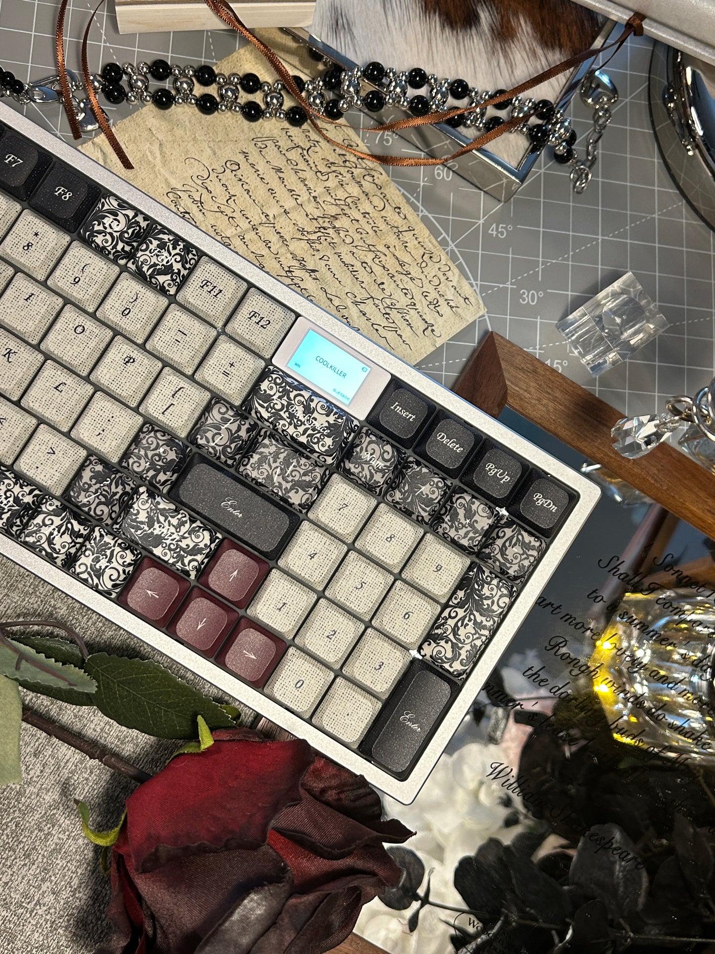 Unboxing Sample For Sales ONLY 1 Instock CK100 tri-mode low-profile mechanical wireless keyboard