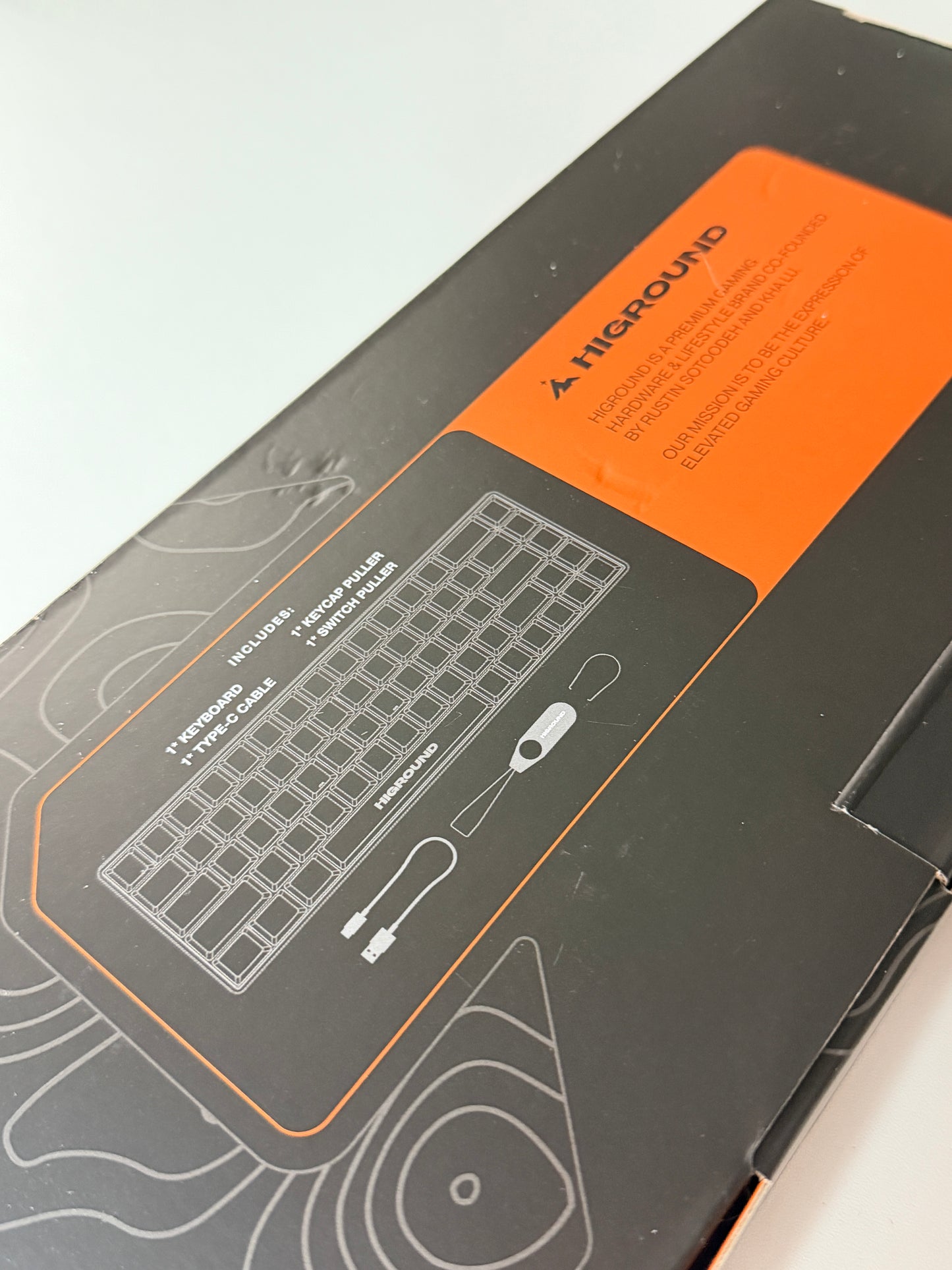 Unboxing Clearance Higround Wireless Gaming Keyboard HG68 Basecamp 65 Mechanical Keyboard SNOWSTONE