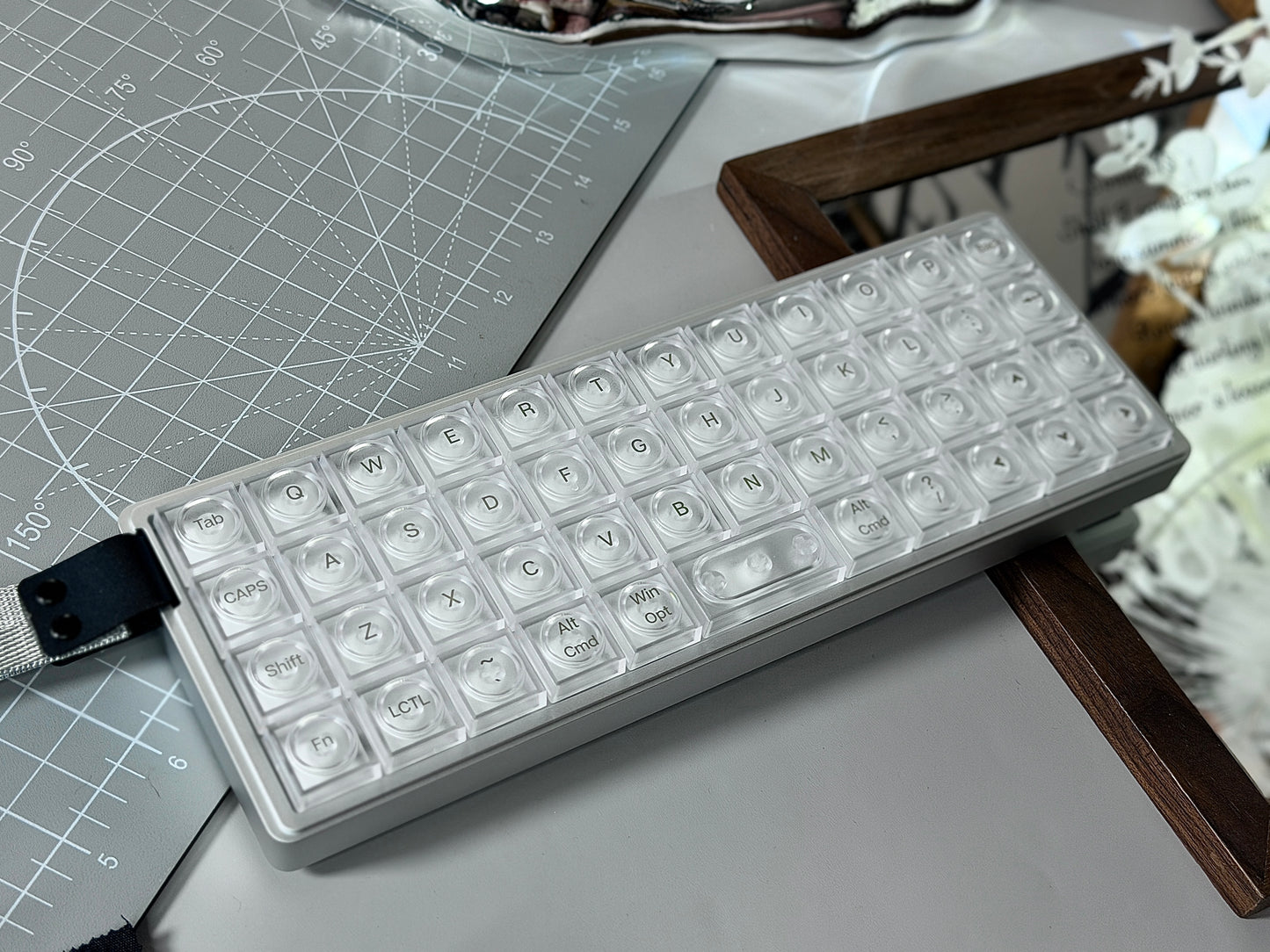 Unboxing For SALEs EPOMAKER LUMA40 Wireless Mechanical Keyboard Low Profile Switch