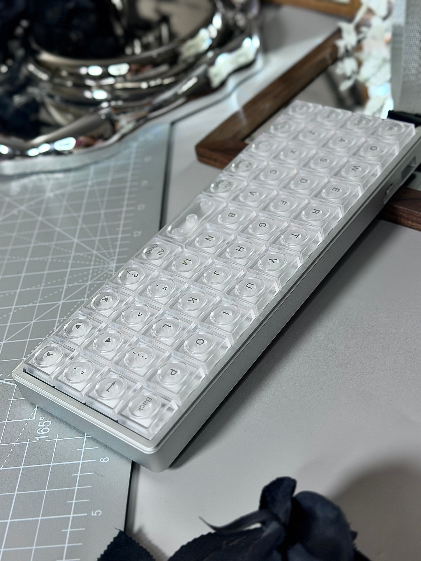 Unboxing For SALEs EPOMAKER LUMA40 Wireless Mechanical Keyboard Low Profile Switch