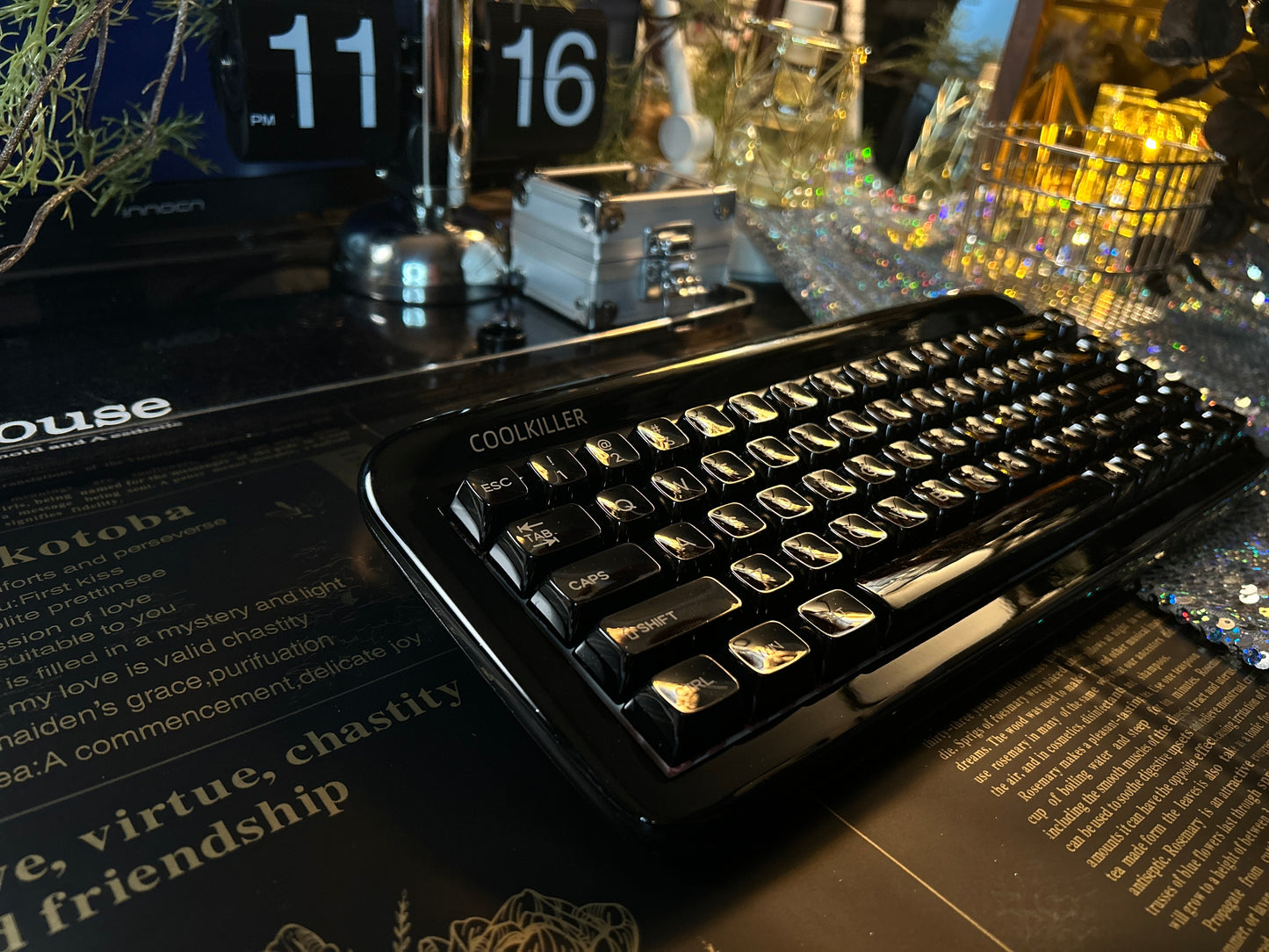 Unboxing Clearance ONLY 1 CoolKiller Raven Black Vivid67 Aluminum Mechanical Keyboard