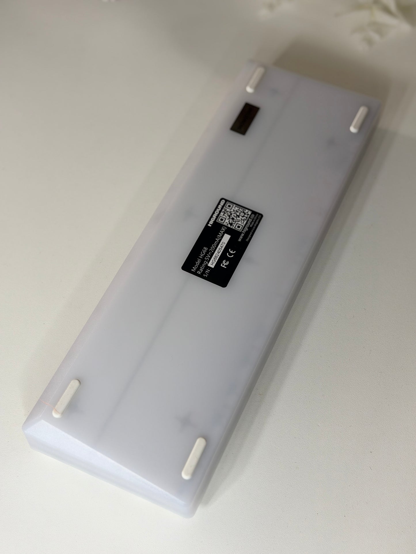 Unboxing Clearance Higround Wireless Gaming Keyboard HG68 Basecamp 65 Mechanical Keyboard SNOWSTONE