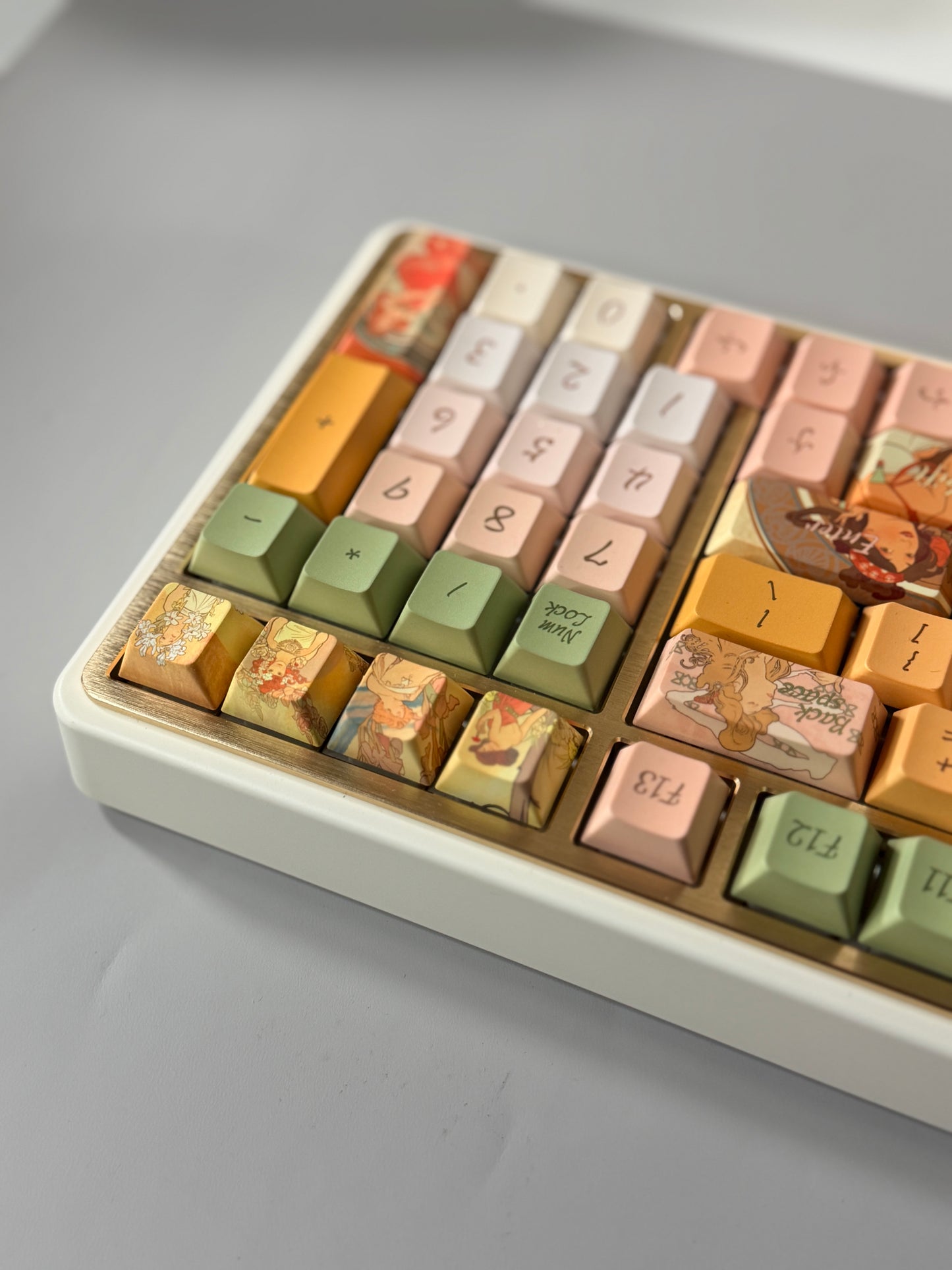 Unboxing For Sales Varmilo Minilo98 Pro Hot-swappable mechanical keyboard Mucha Keycaps