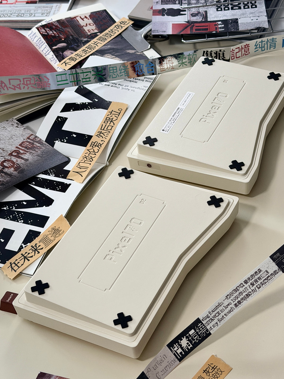 Unboxing Clearance ONLY 1 Instock Keychron Launches Z11 Ultra 8K Alice Split Mechanical Keyboard Retro Cream White | Wireless | Backlit | Ergonomic