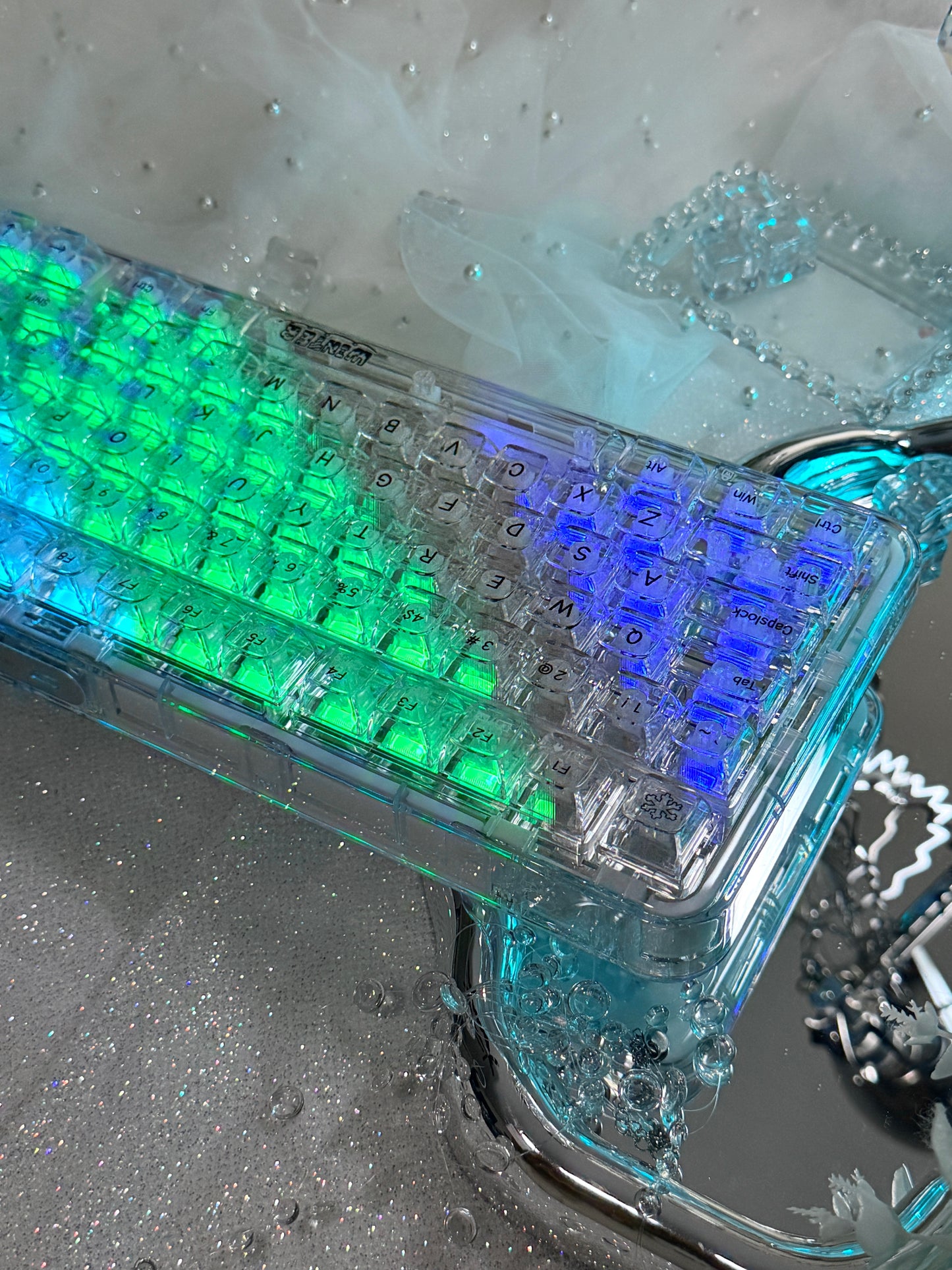 Unboxing Sample For Sale ONLY 1 Instock AULA F-NB98 Wireless Mechanical Keyboard
