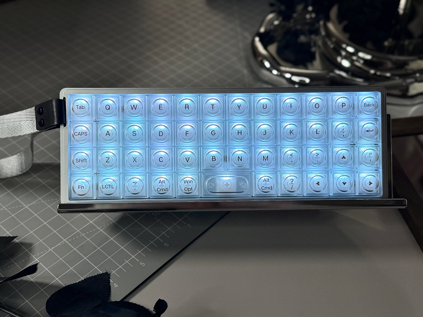 Unboxing For SALEs EPOMAKER LUMA40 Wireless Mechanical Keyboard Low Profile Switch