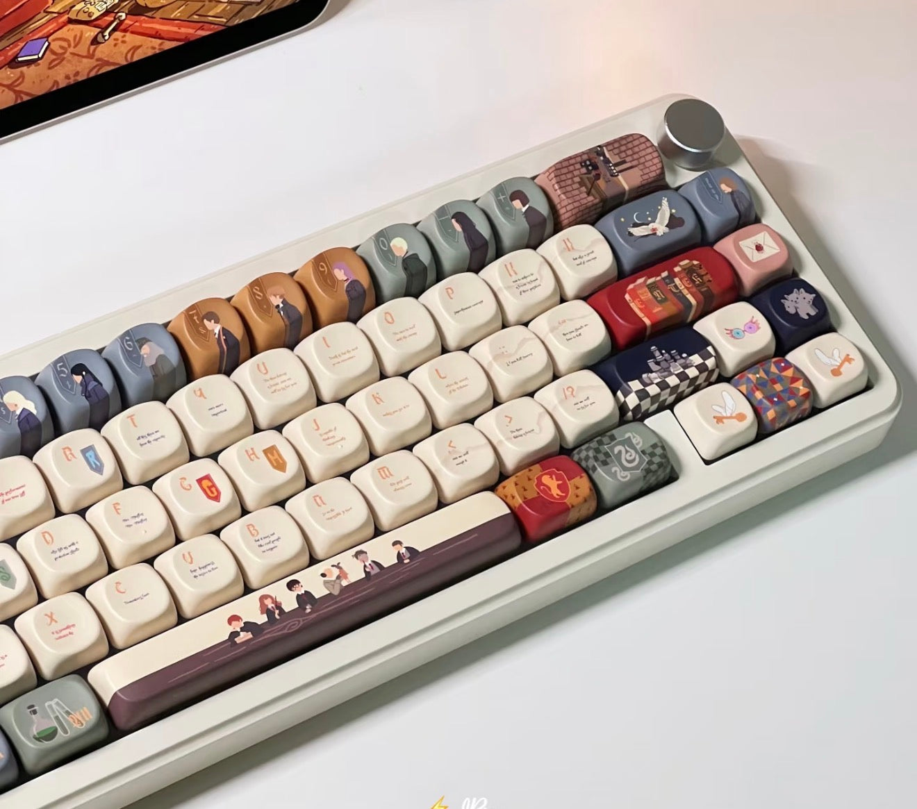 Unboxing Keycap SET ONLY 1 Instock #0288 Harry Potter Theme Hedwig Letters MOA Profile