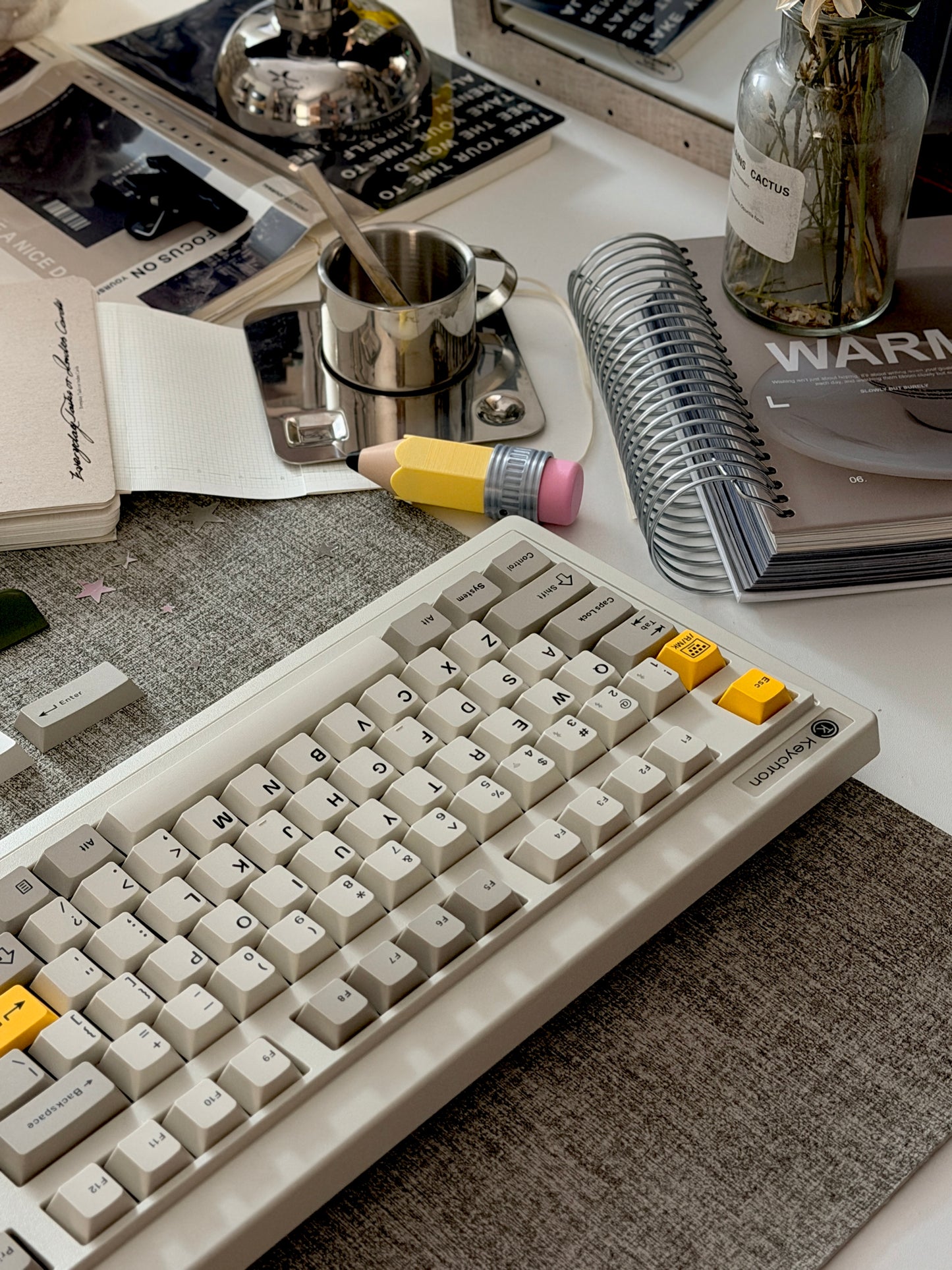 Unboxing Clearance ONLY 1 Instock Keychron R6 QMK Wireless Mechanical Keyboard