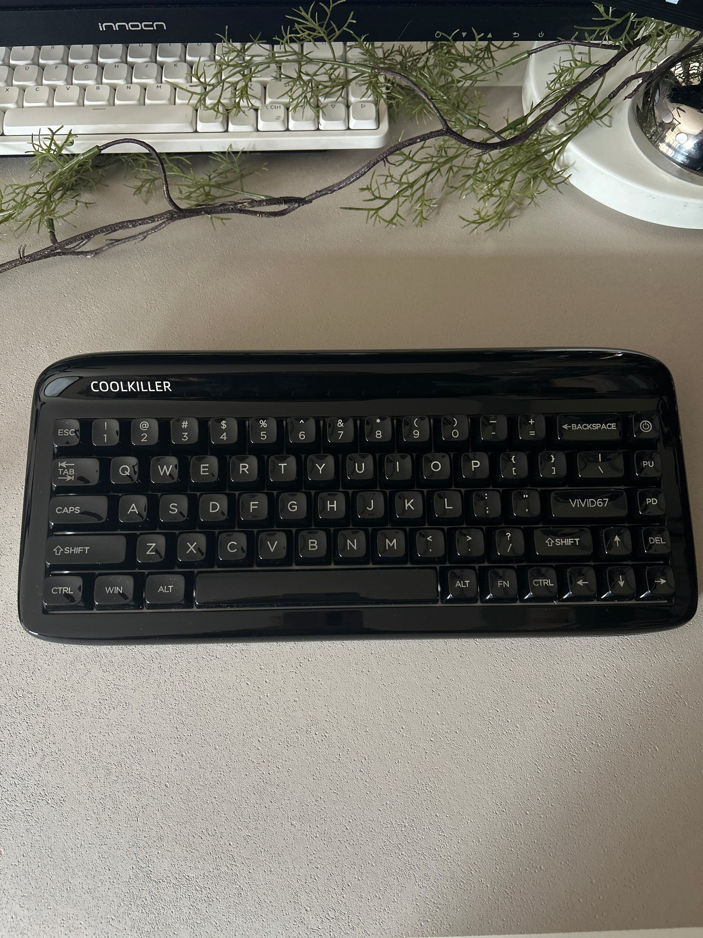 Unboxing Clearance ONLY 1 CoolKiller Raven Black Vivid67 Aluminum Mechanical Keyboard