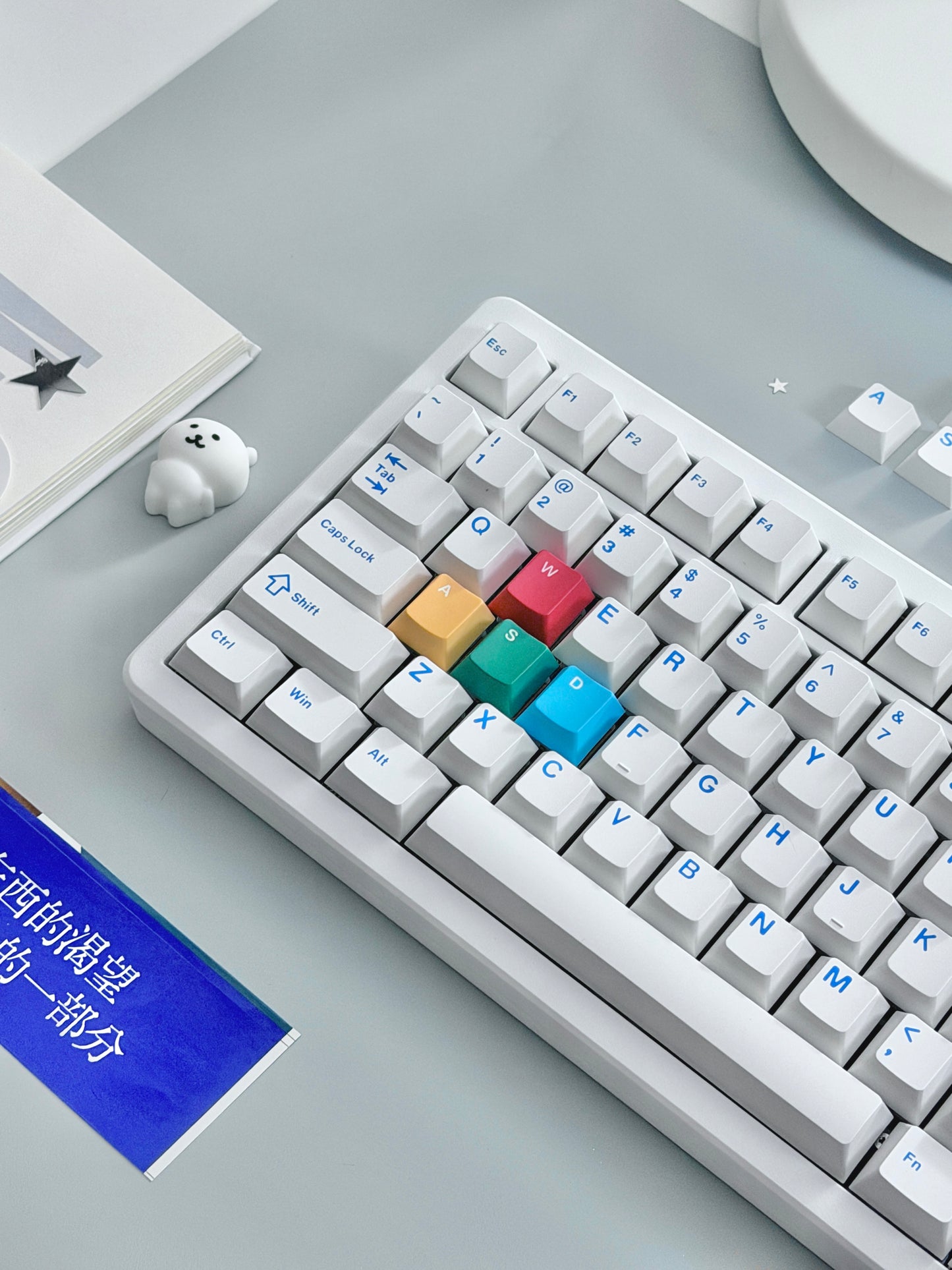 Unboxing Clearance ONLY 1 Instock WOMIER SK75 TMR White WIRELESS ALUMINUM CUSTOM KEYBOARD