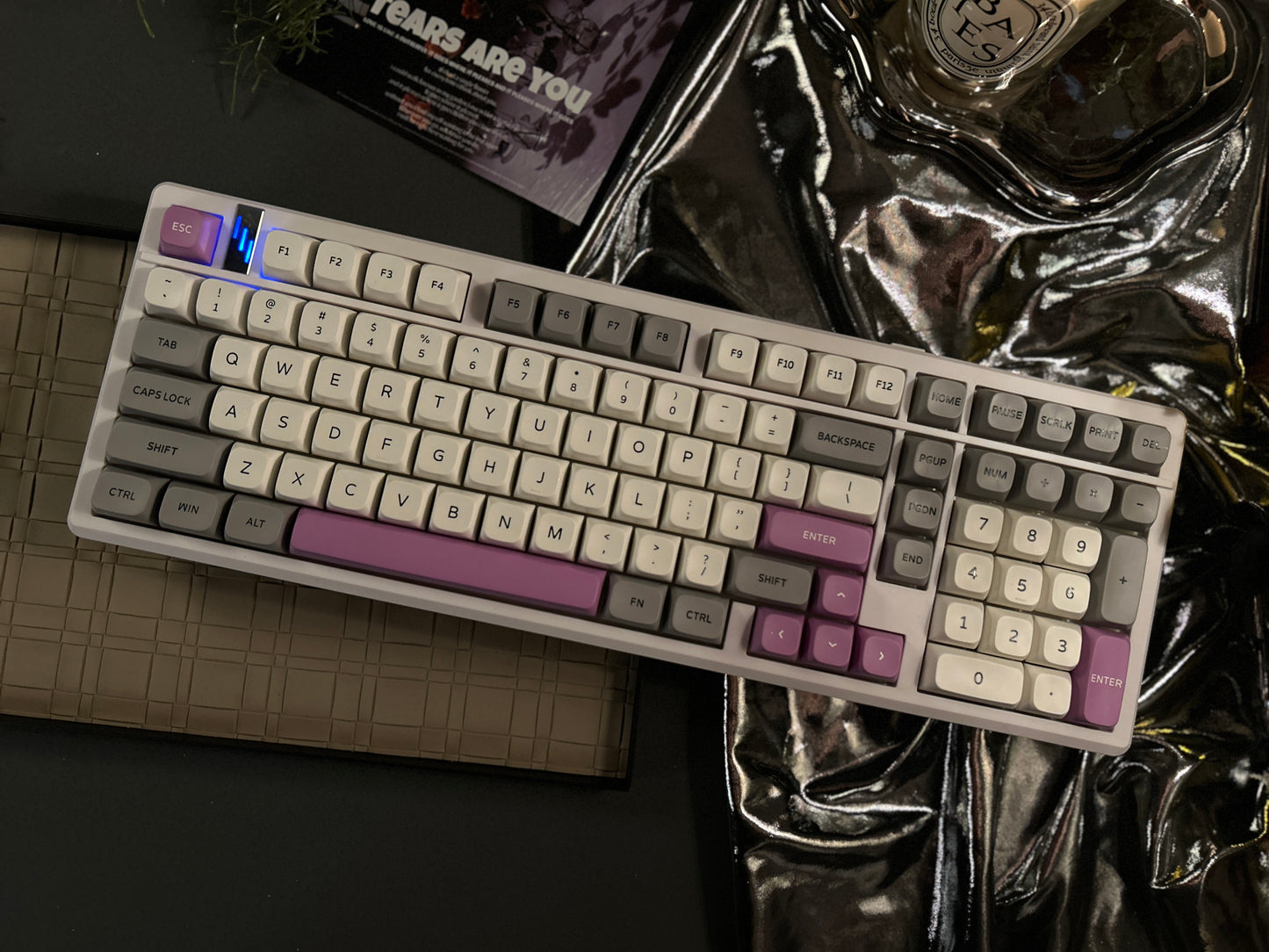 Unboxing Sample For Sale ONLY 1 Instock GK GAMAKAY TK101 98% Mechanical Keyboard