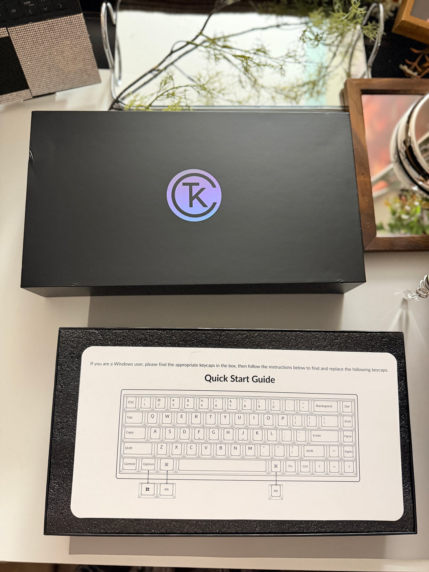 Unboxing Sample For Sales ONLY 1 Instock Keychron Q16 HE 8K Dark Navy Wired Fully Ceramic Keyboard Magnetic Switch For Gaming