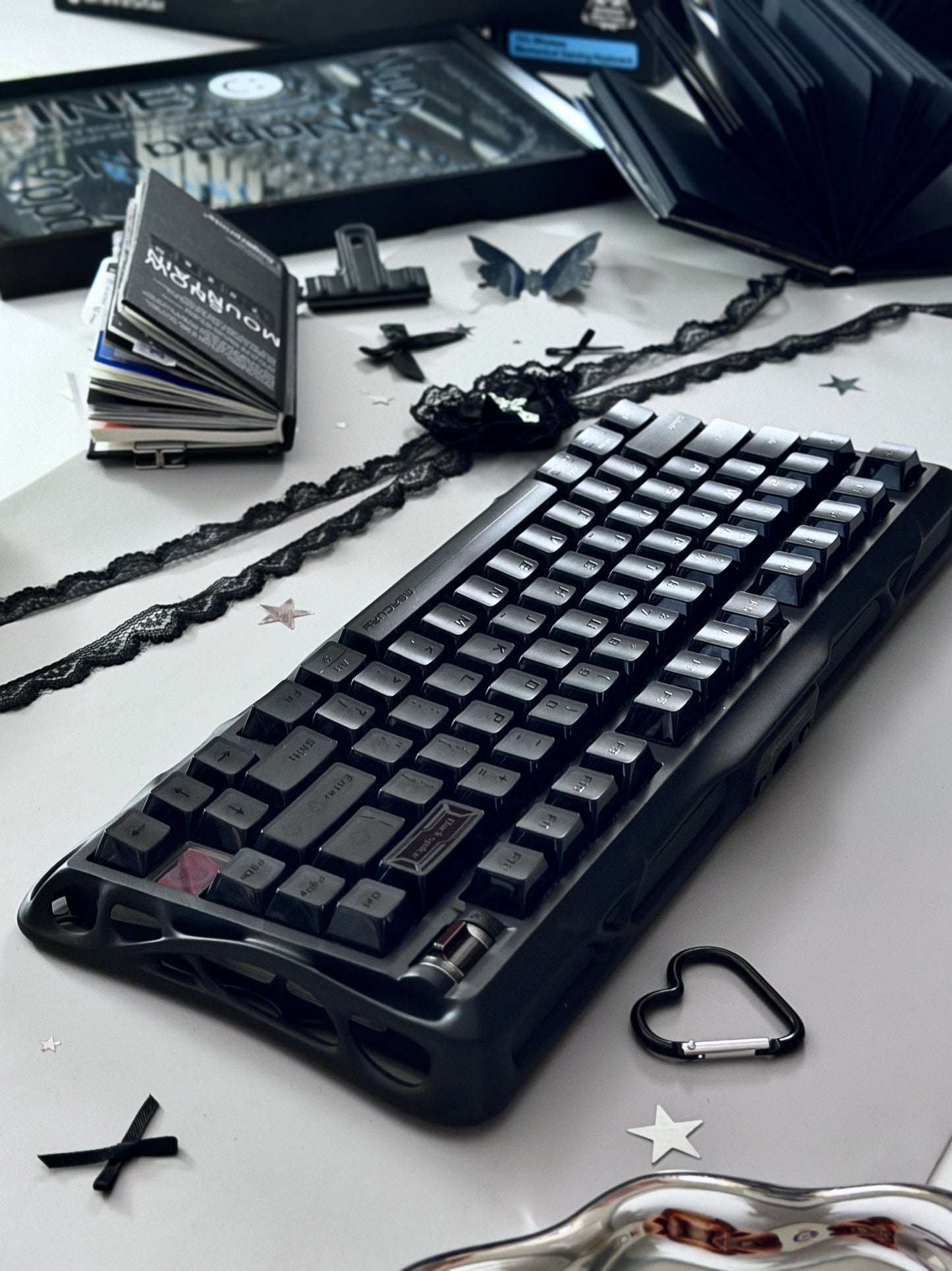 ONLY 1 Unboxing For Clearance Mercury K1 - Stealth Black Aluminum Mechanical Keyboard