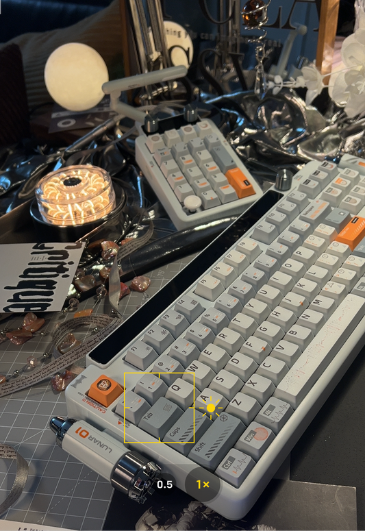 Unboxing Sample For Sales ONLY 1 Instock KeysMe Lunar 01 Mechanical Keyboard + Pad Set