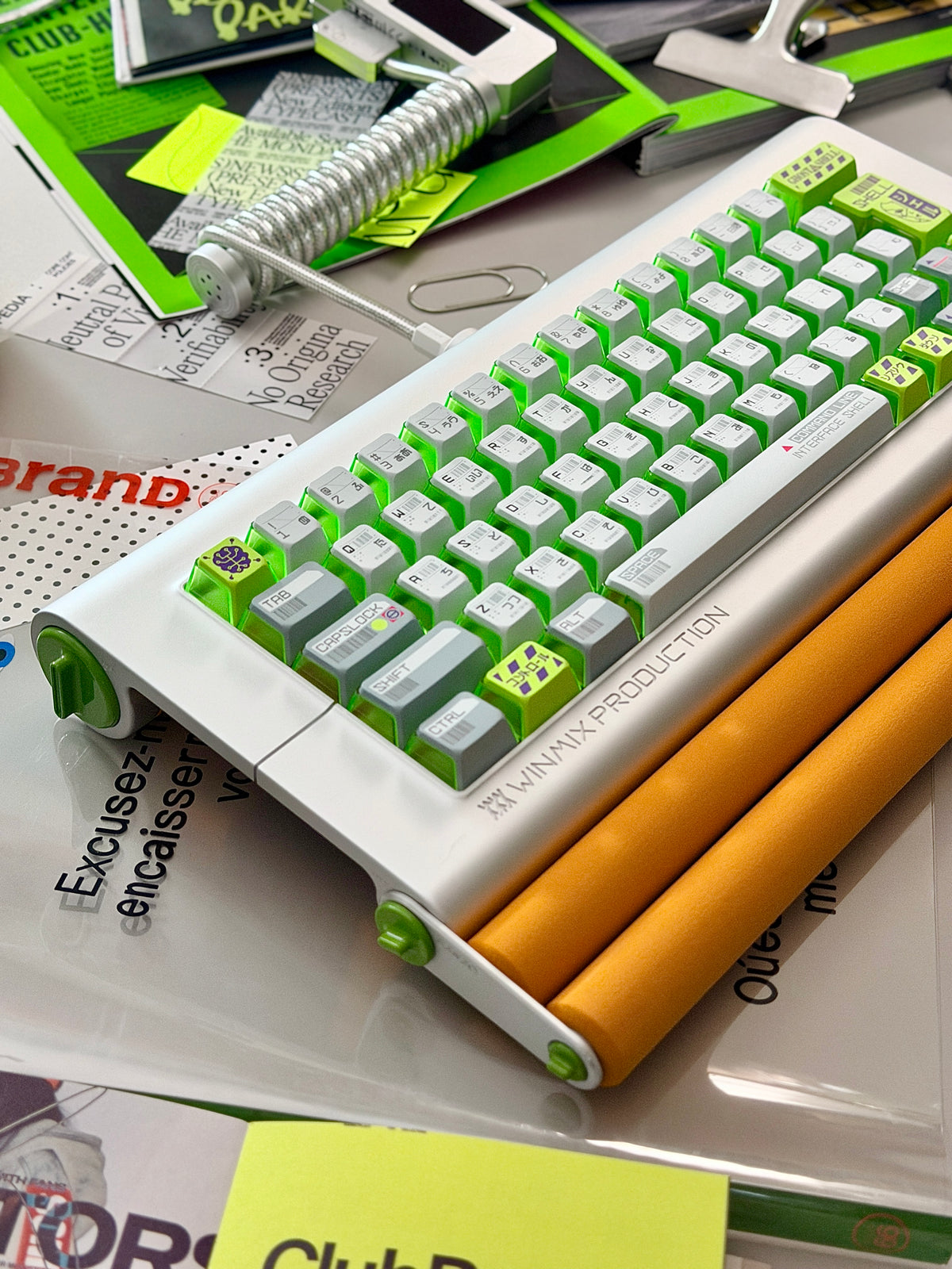 ONLY 1 Instock Prebuilt Aluminum Custom Mechanical Keyboard Ganzo60 Set  | Wireless | Backlit