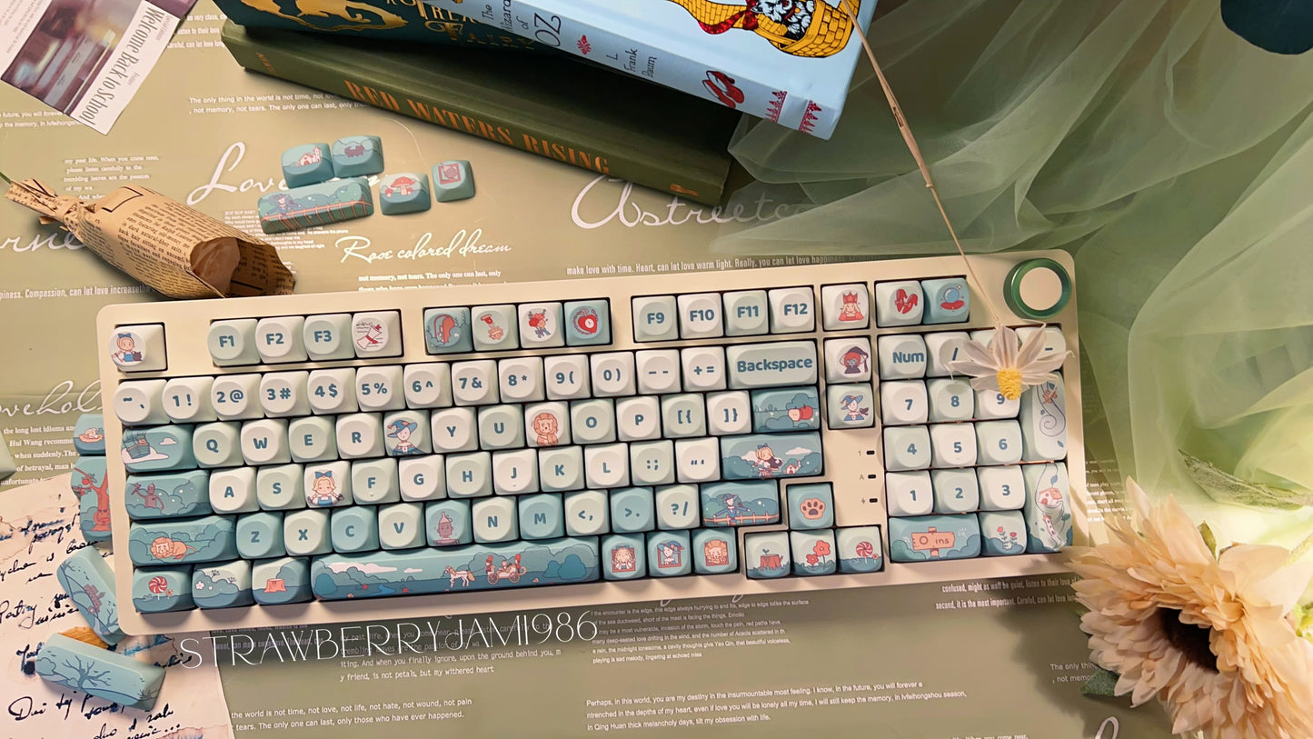 045 The Wizard of Oz jkeycaps cherry/soa profile MoCoo design