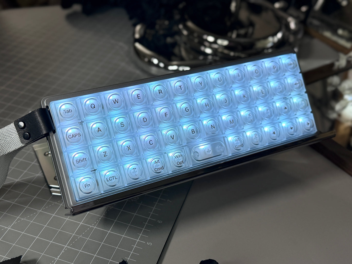 Unboxing For SALEs EPOMAKER LUMA40 Wireless Mechanical Keyboard Low Profile Switch