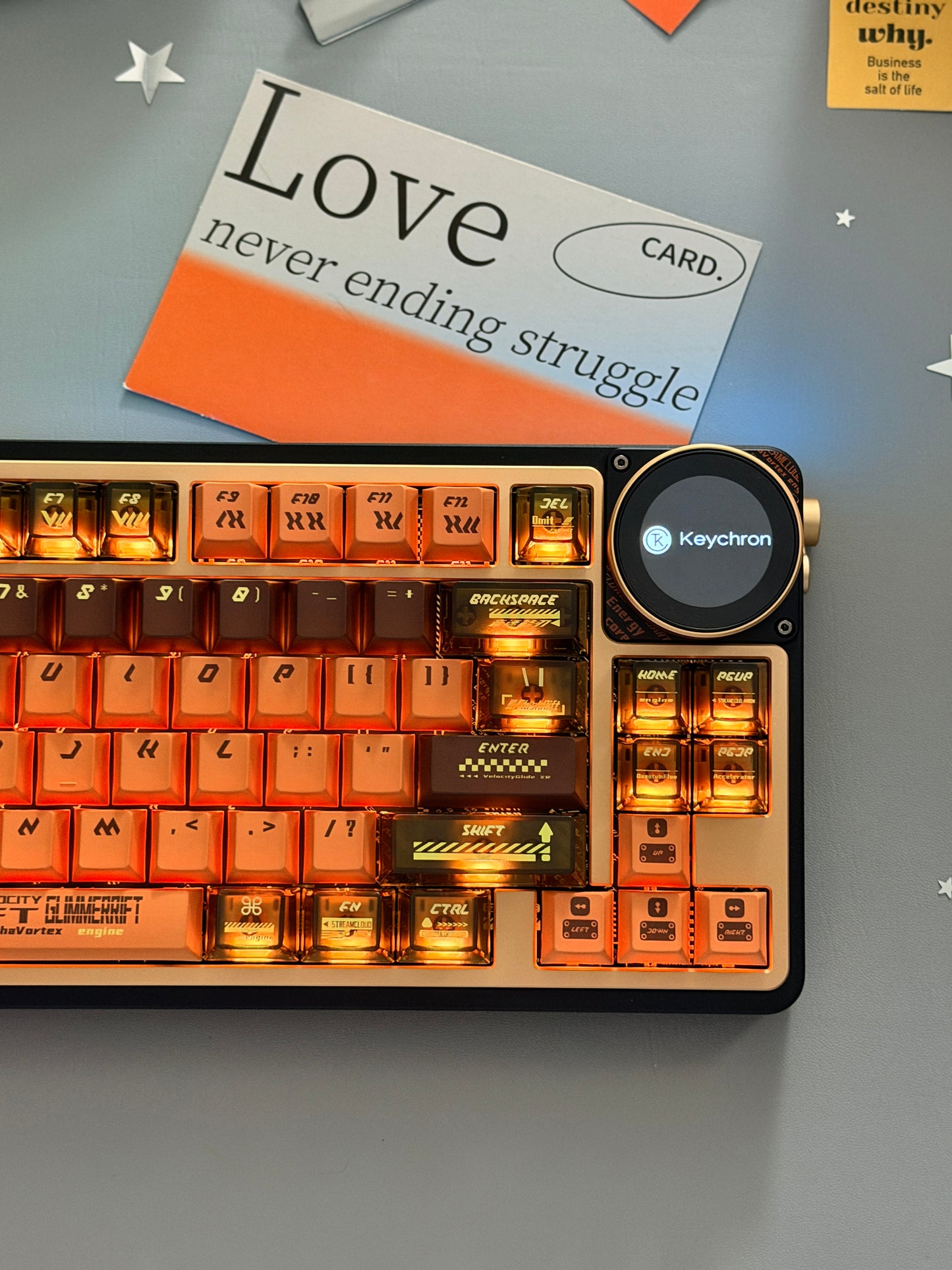 Unboxing Clearance ONLY 1 Instock Keychron Z1 Max Aluminum Mechanical Keyboard Wireless, RGB Backlit & Screen Knob