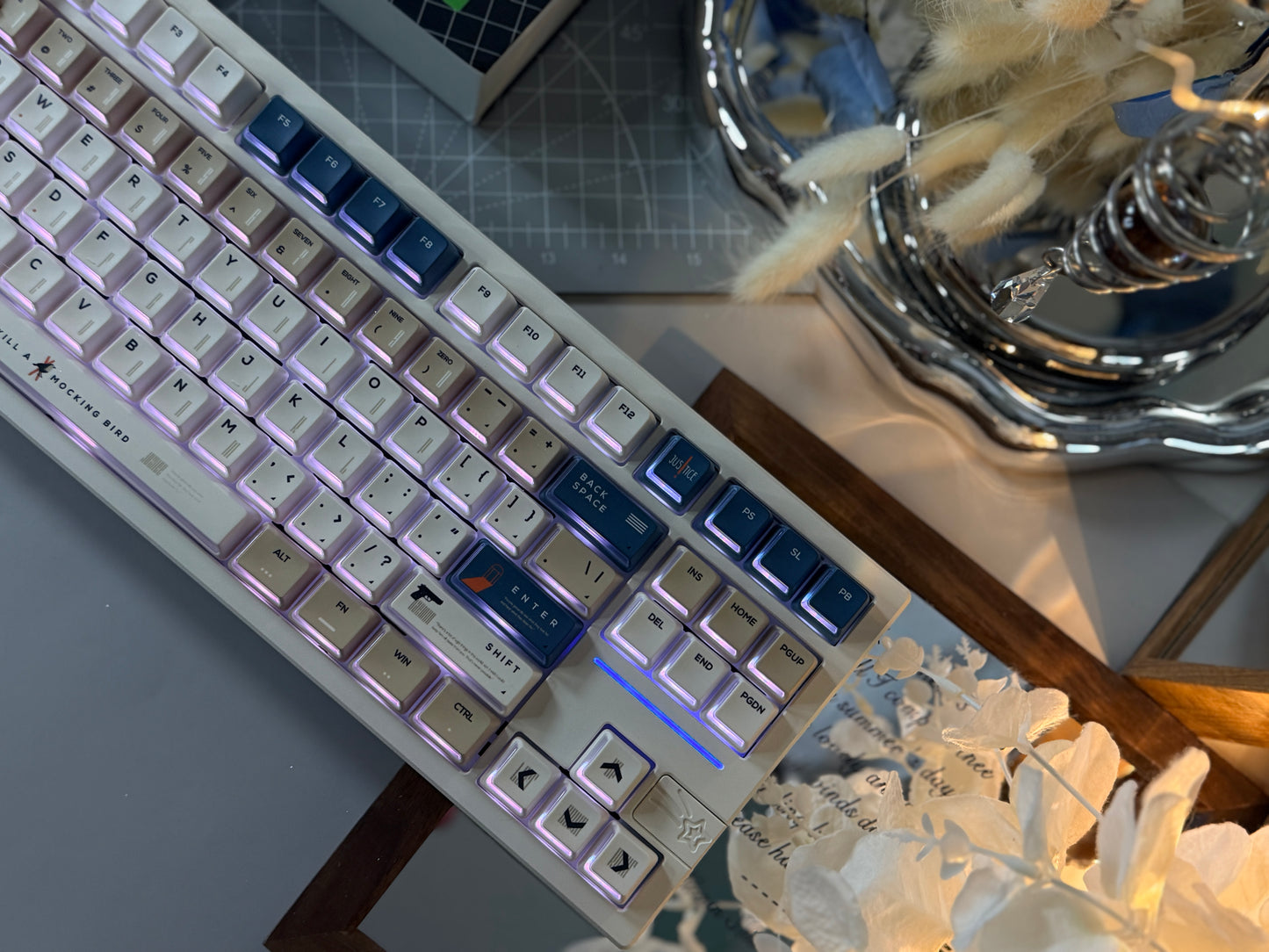 Unboxing For Sales EPOMAKER x Feker Galaxy80 Wireless Mechanical Keyboard➕0248 custom Keycap full set
