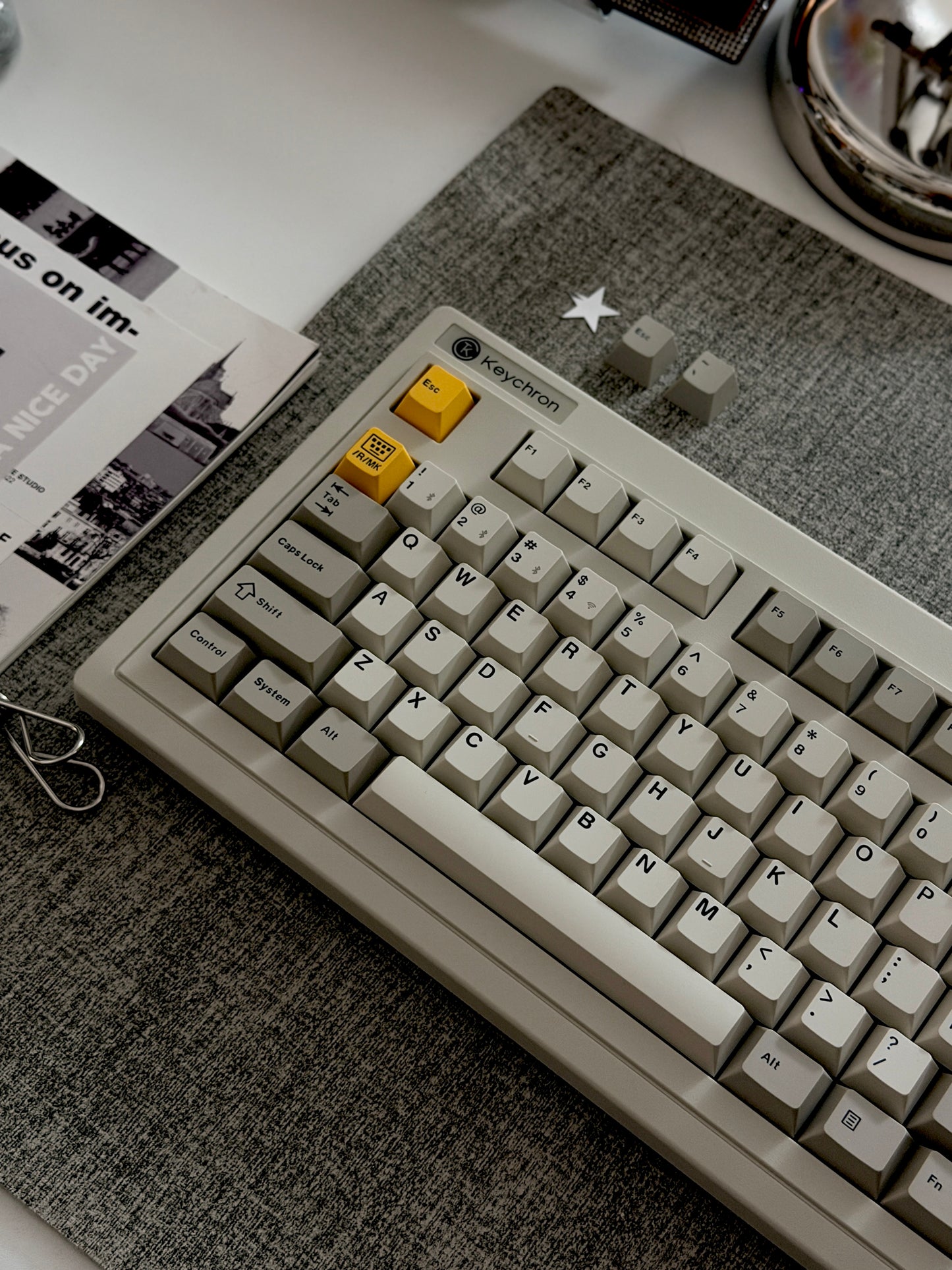 Unboxing Clearance ONLY 1 Instock Keychron R6 QMK Wireless Mechanical Keyboard