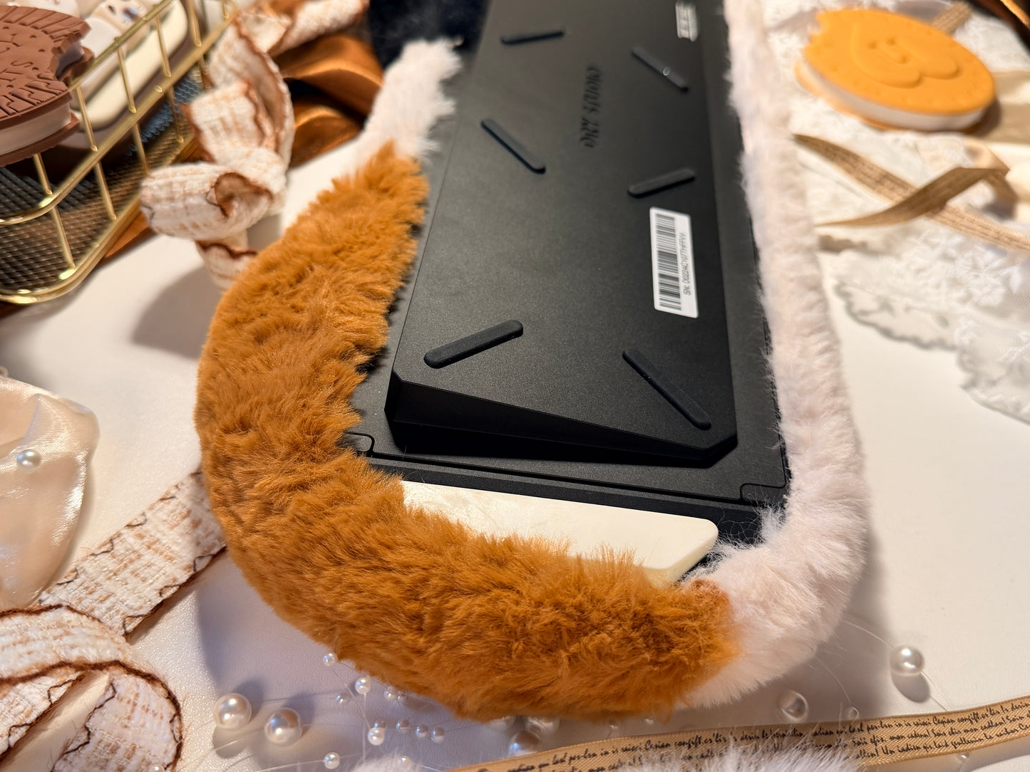 ONLY 1 Instock Prebuilt Aluminum Customized Mechanical Keyboard Petbrick65 CatSet
