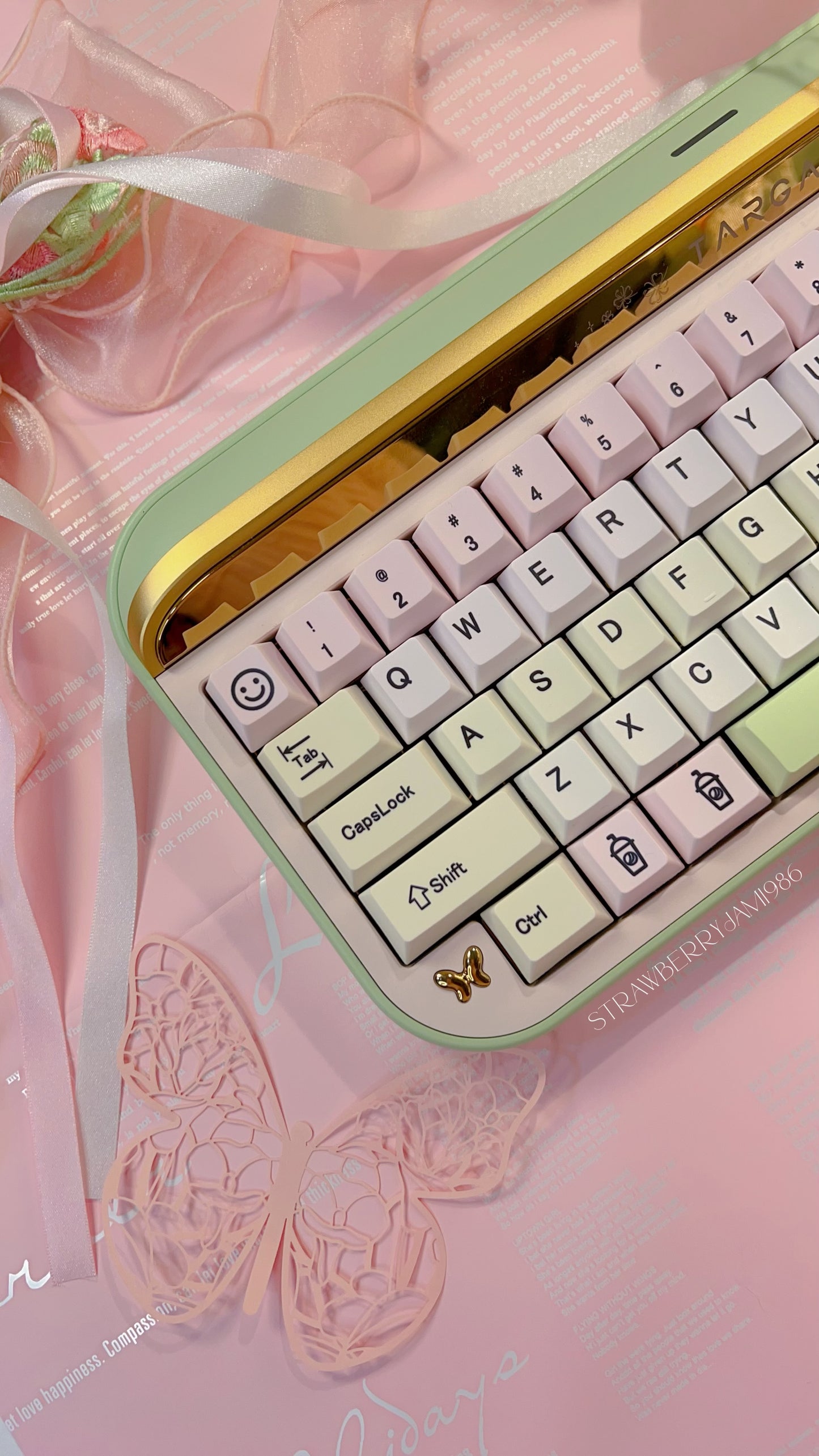 002 Peach Grape Oolong Tea Keycap Cherry Profile 139 Keys