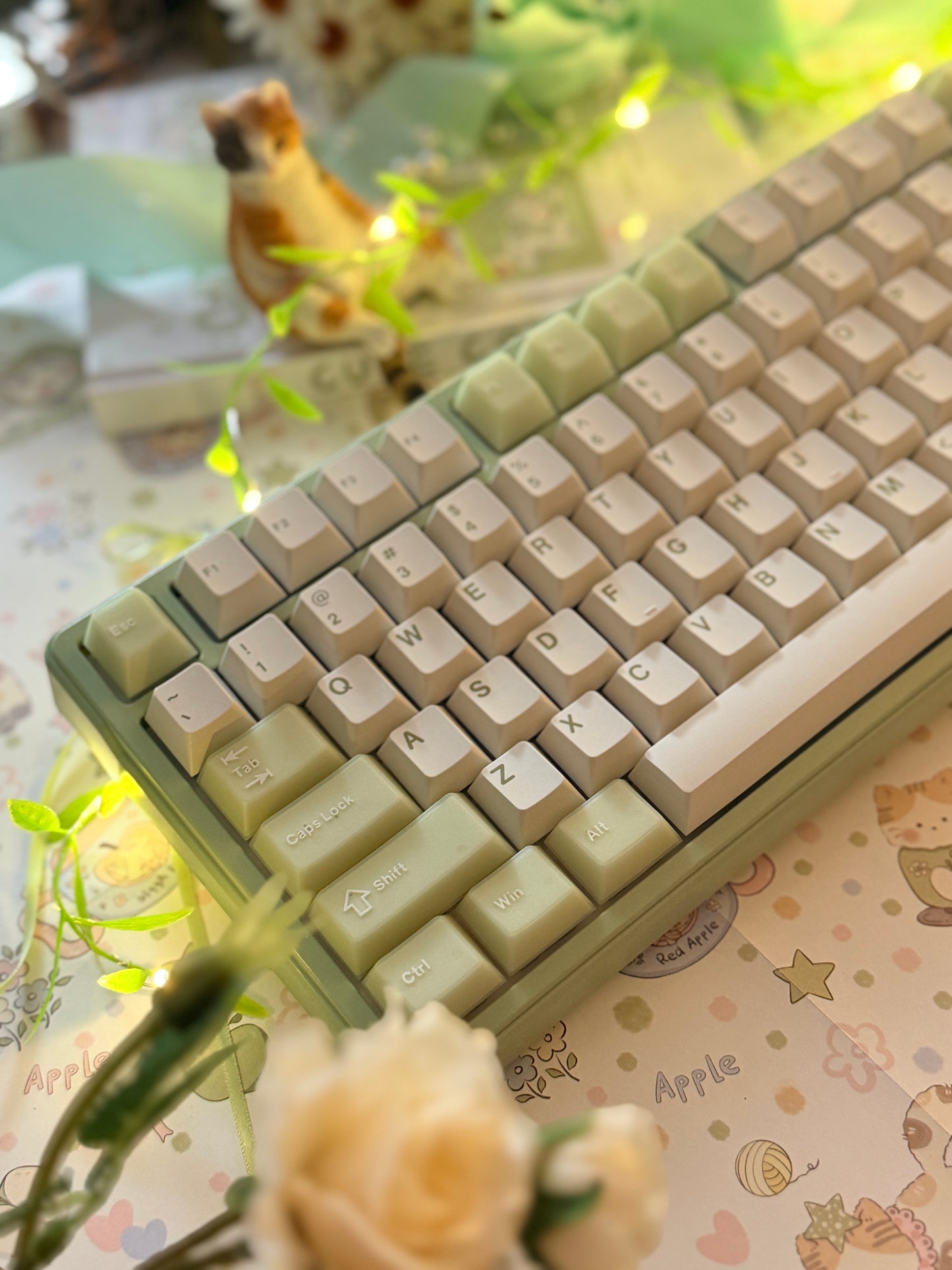Unboxing For Sales FURYCUBE K99 pro Creamy Green Wireless Mechanical Keyboard, Gasket Hot Swappable RGB Gaming Keyboard with Numpad