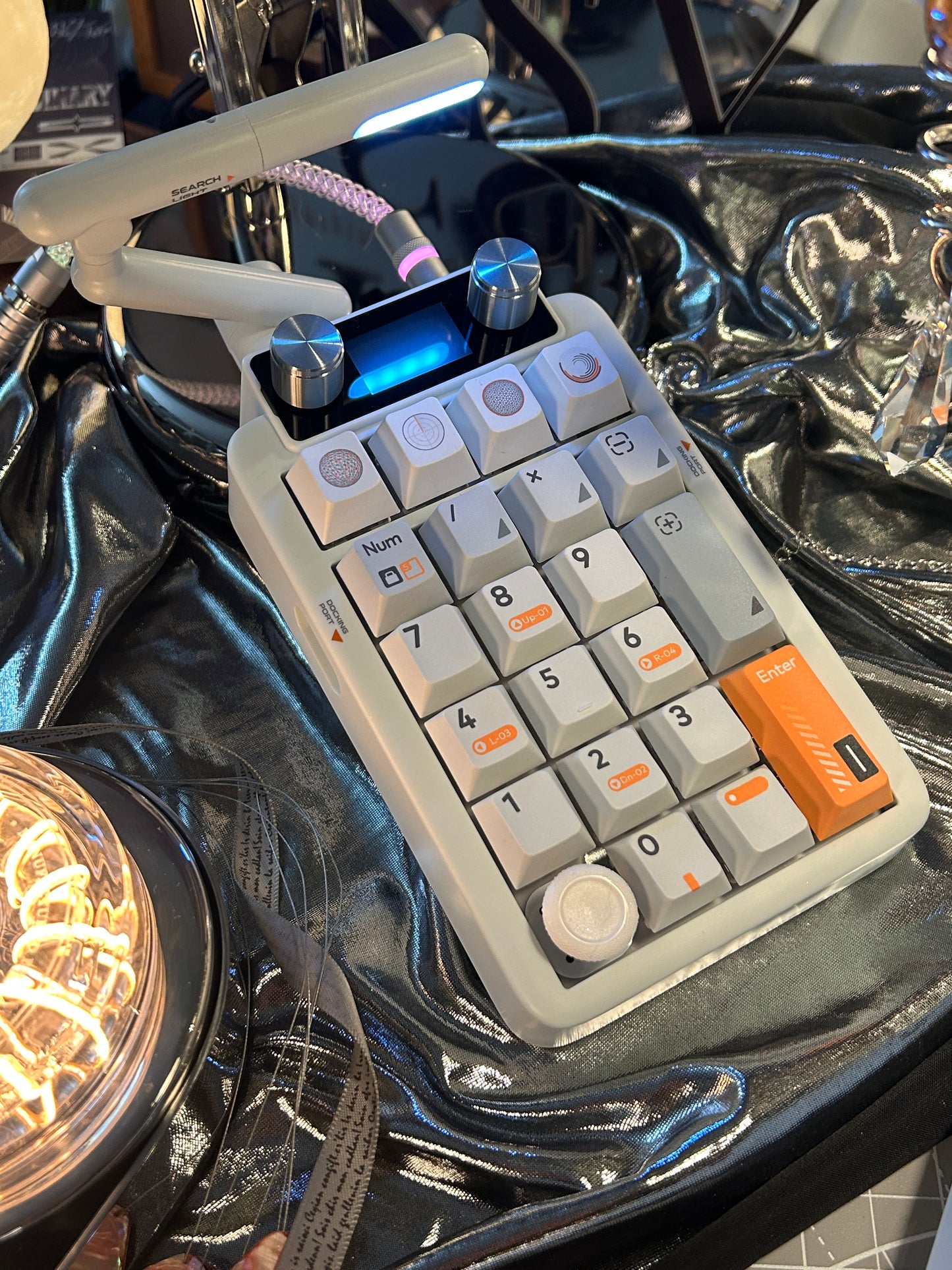 Unboxing Sample For Sales ONLY 1 Instock KeysMe Lunar 01 Mechanical Keyboard + Pad Set