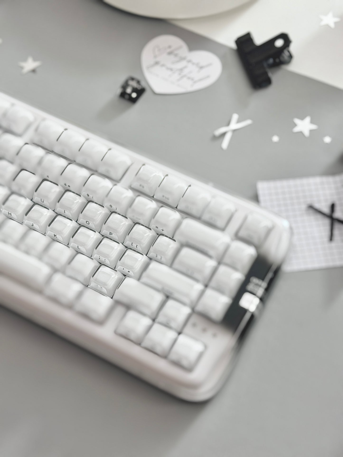 Unboxing Clearance ONLY 1 Instock XVX x CoolKiller CK75 SE Wireless Mechanical Keyboard Smokey White
