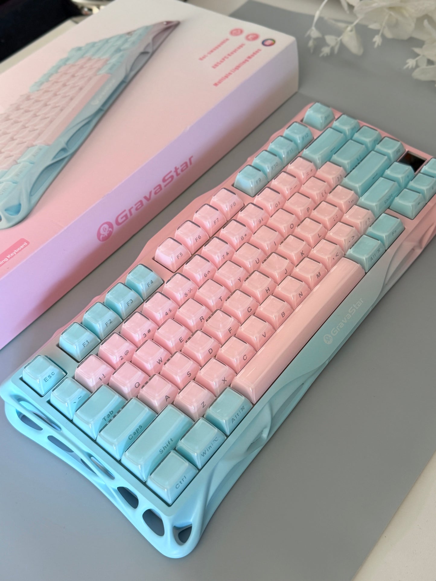 Unboxing Clearance ONLY 1 Instock GravaStar Mercury K1 Lite Special Edition - Lumen Rose