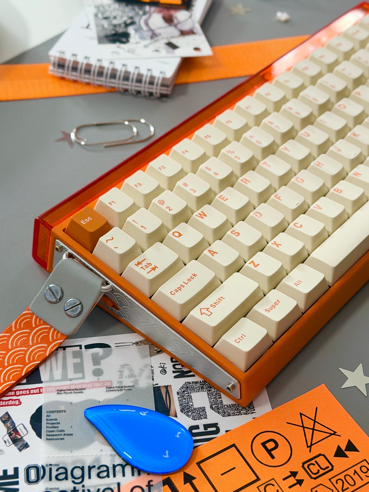 Unboxing Sample For Sales ONLY 1 Instock Orange AULA Hero 75 HE Tri-Mode Magnetic Keyboard