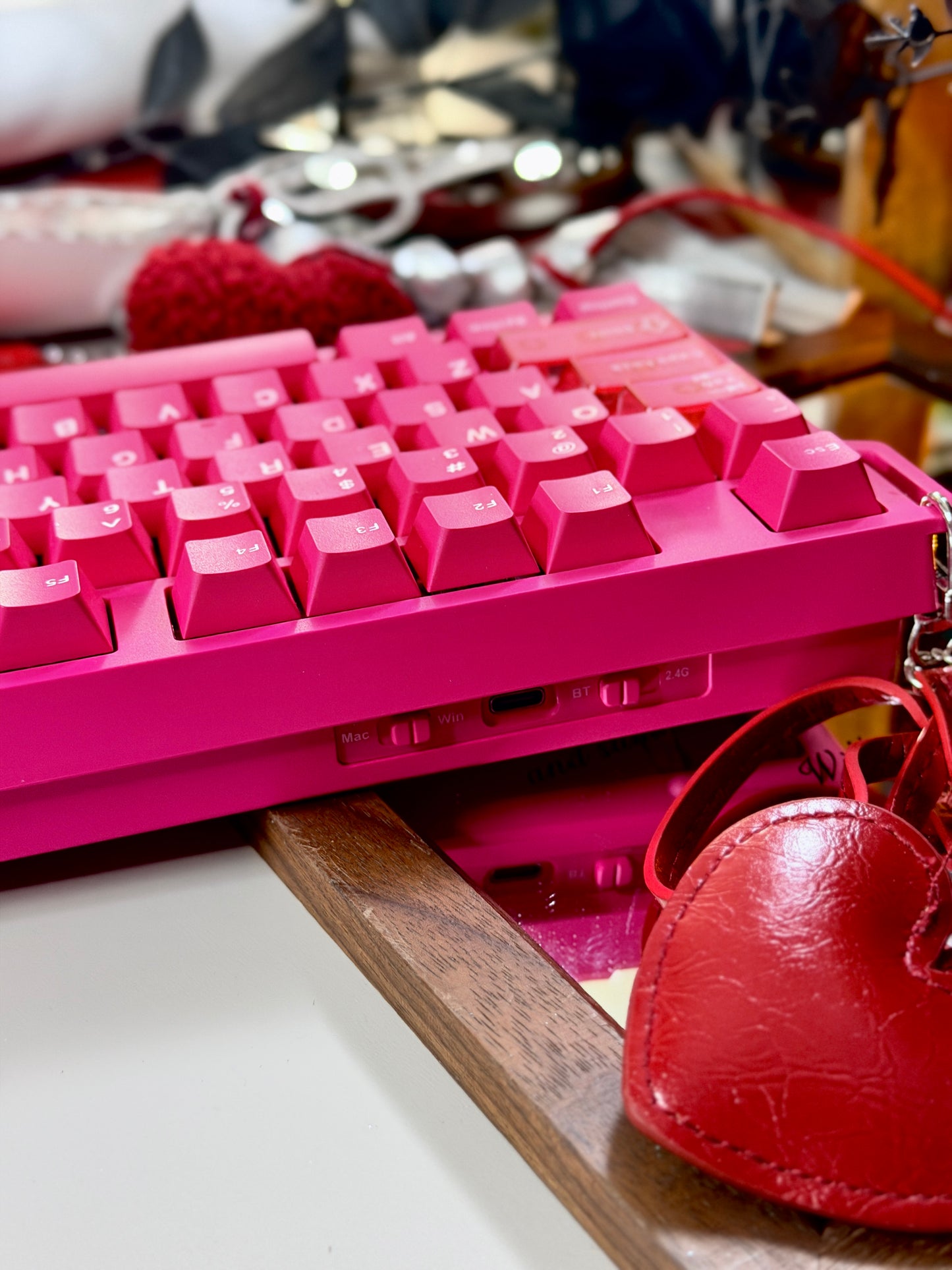 Unboxing Clearance ONLY 1 Instock YUNZII RT75 PRO Magnetic Switch Wireless Gaming Keyboard + Pink Camo Keycaps