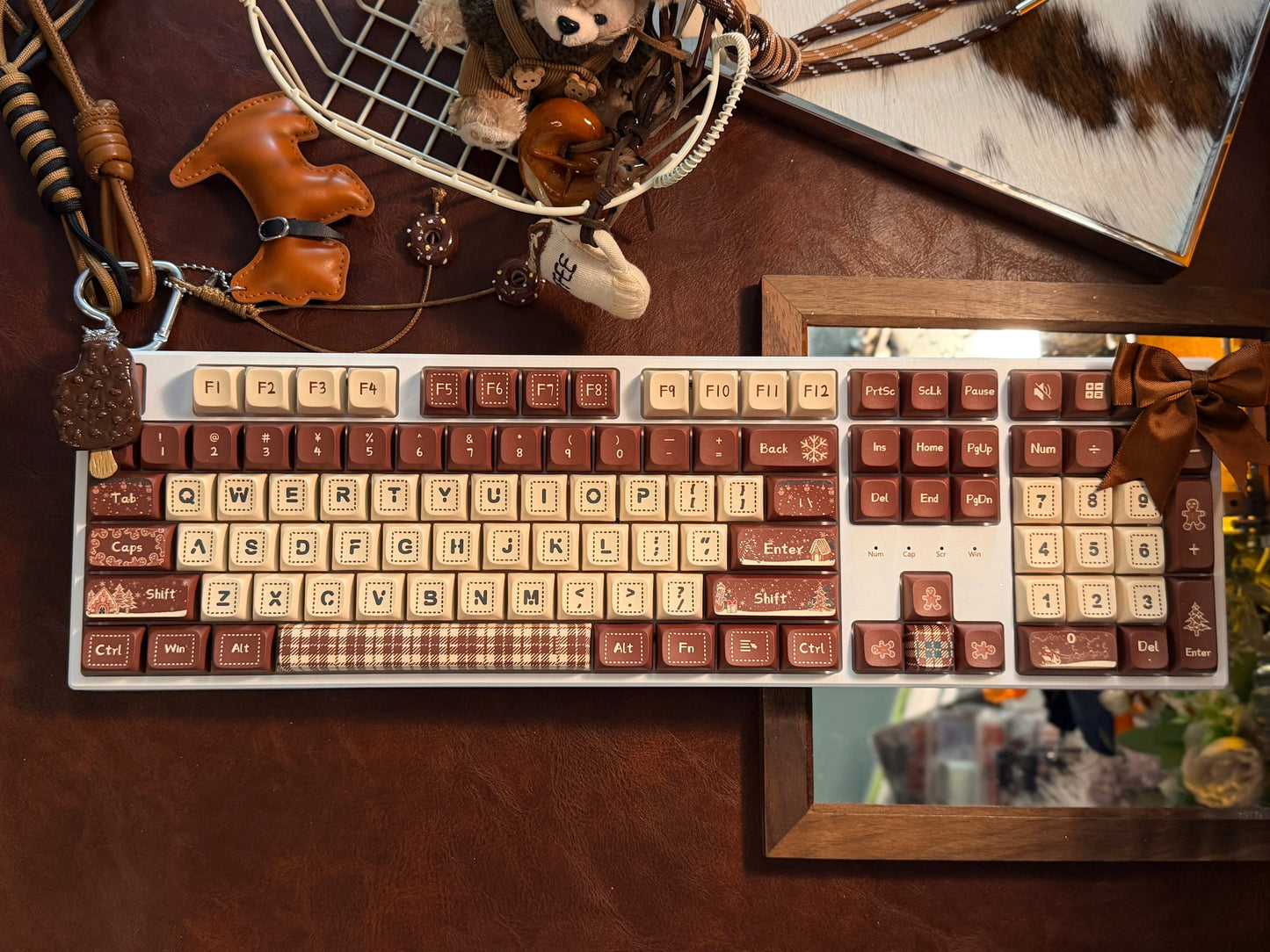 Unboxing Clearance Redragon TRUNDLE K668 (Xmas Edition) RGB Full Size Gaming Mechanical Keyboard