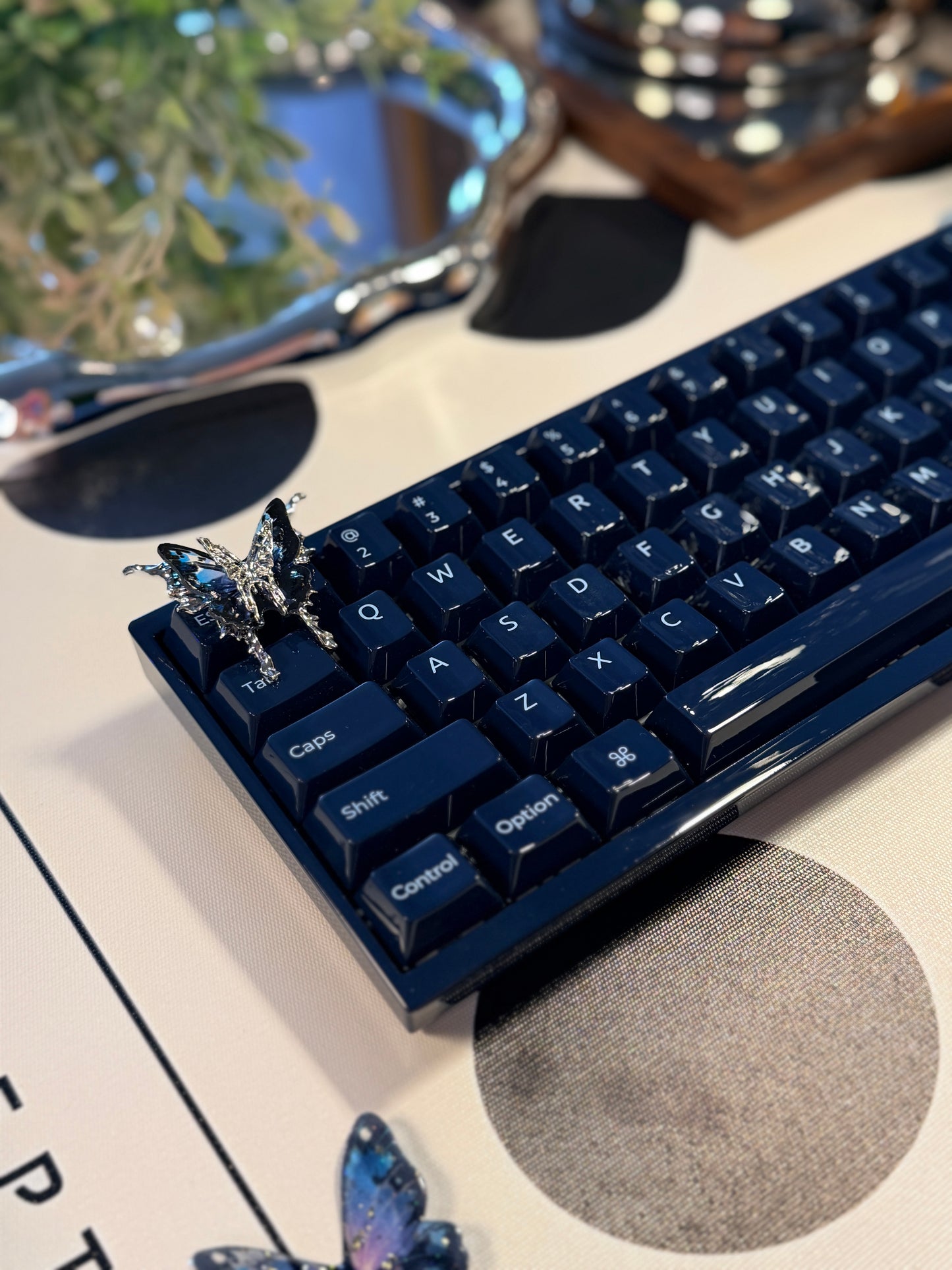 Unboxing Sample For Sales ONLY 1 Instock Keychron Q16 HE 8K Dark Navy Wired Fully Ceramic Keyboard Magnetic Switch For Gaming