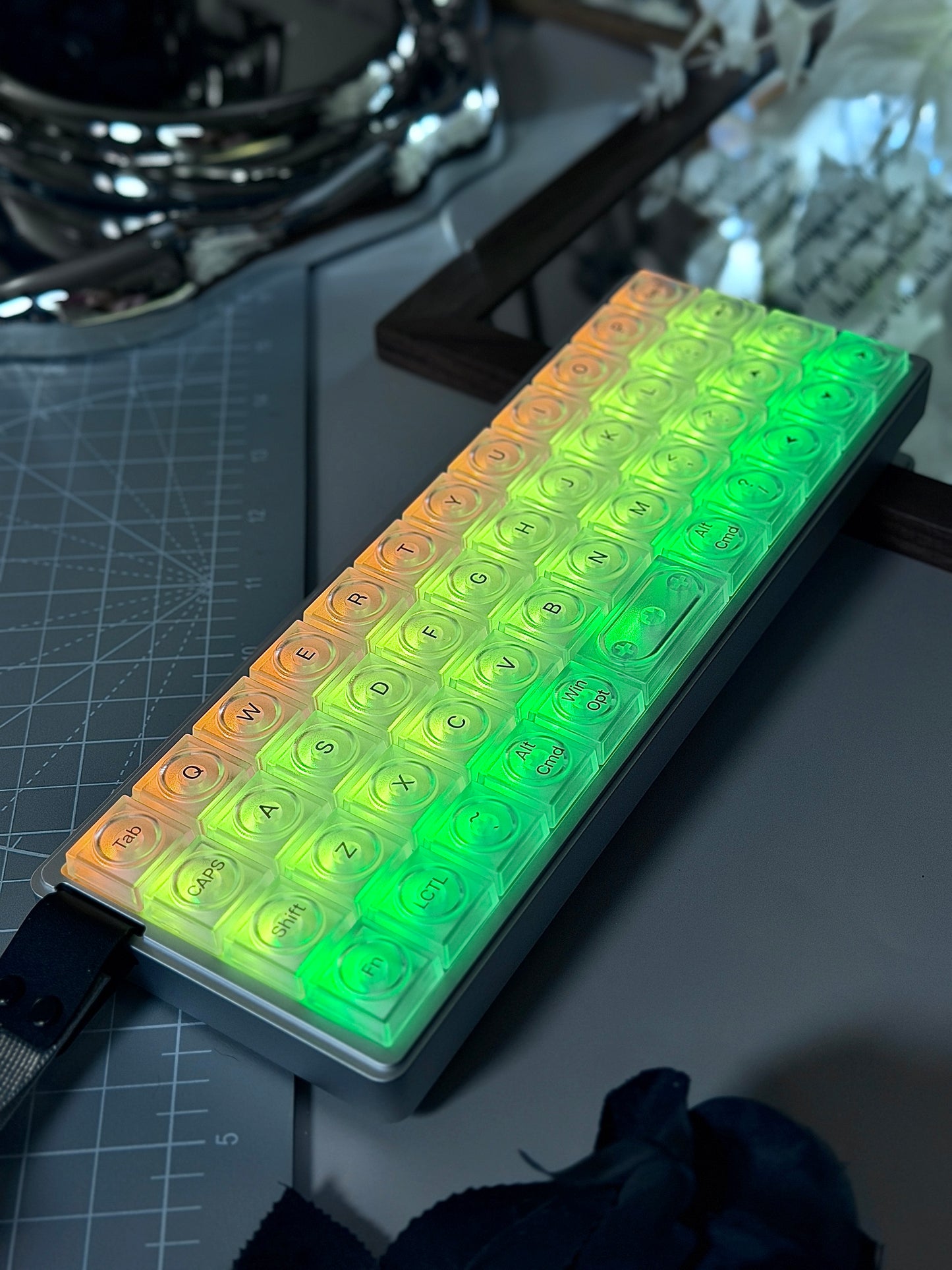 Unboxing For SALEs EPOMAKER LUMA40 Wireless Mechanical Keyboard Low Profile Switch