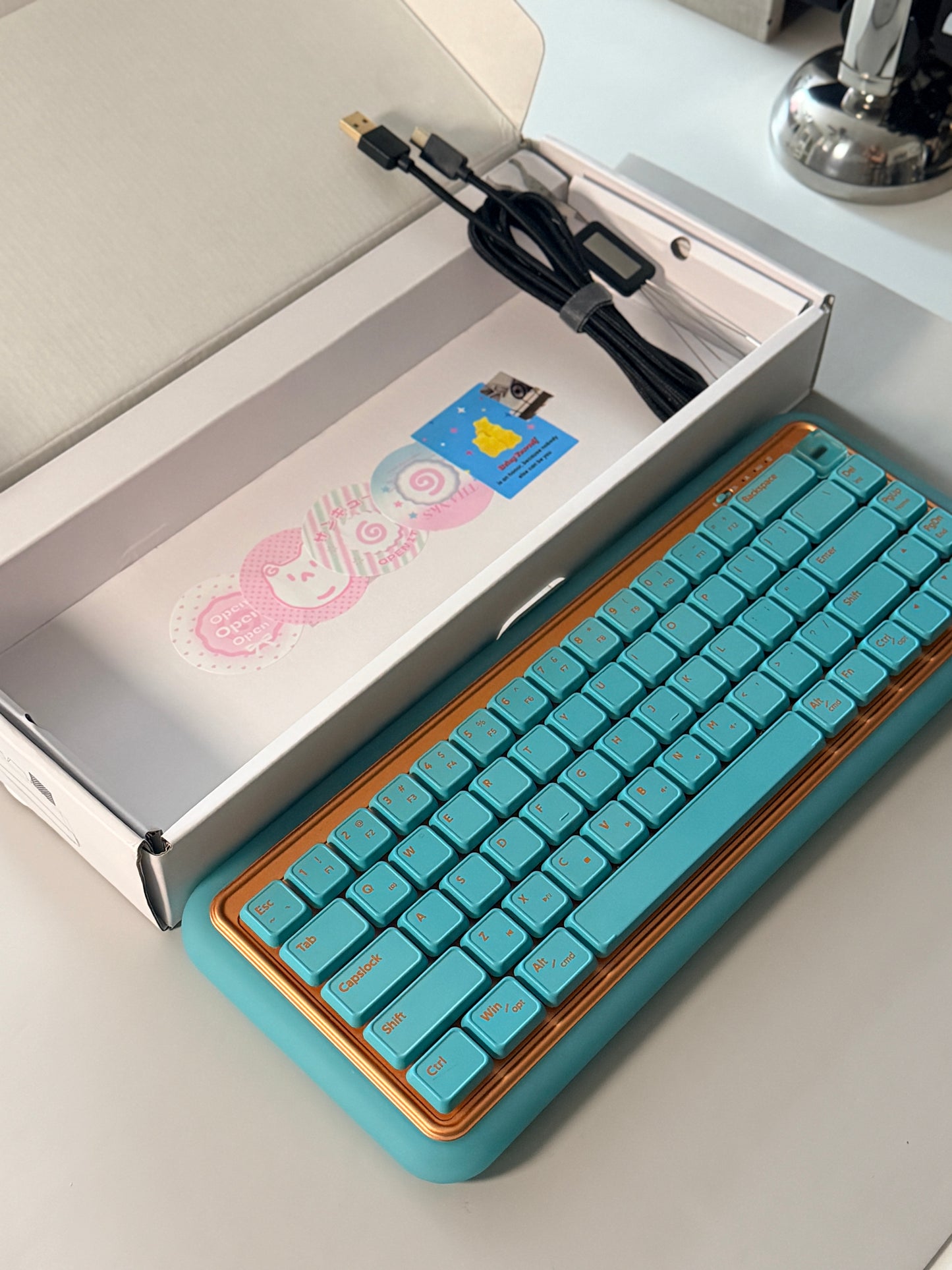 Unboxing Clearance ONLY 1DURGOD S230 Oasis Wireless Low-Profile Keyboard