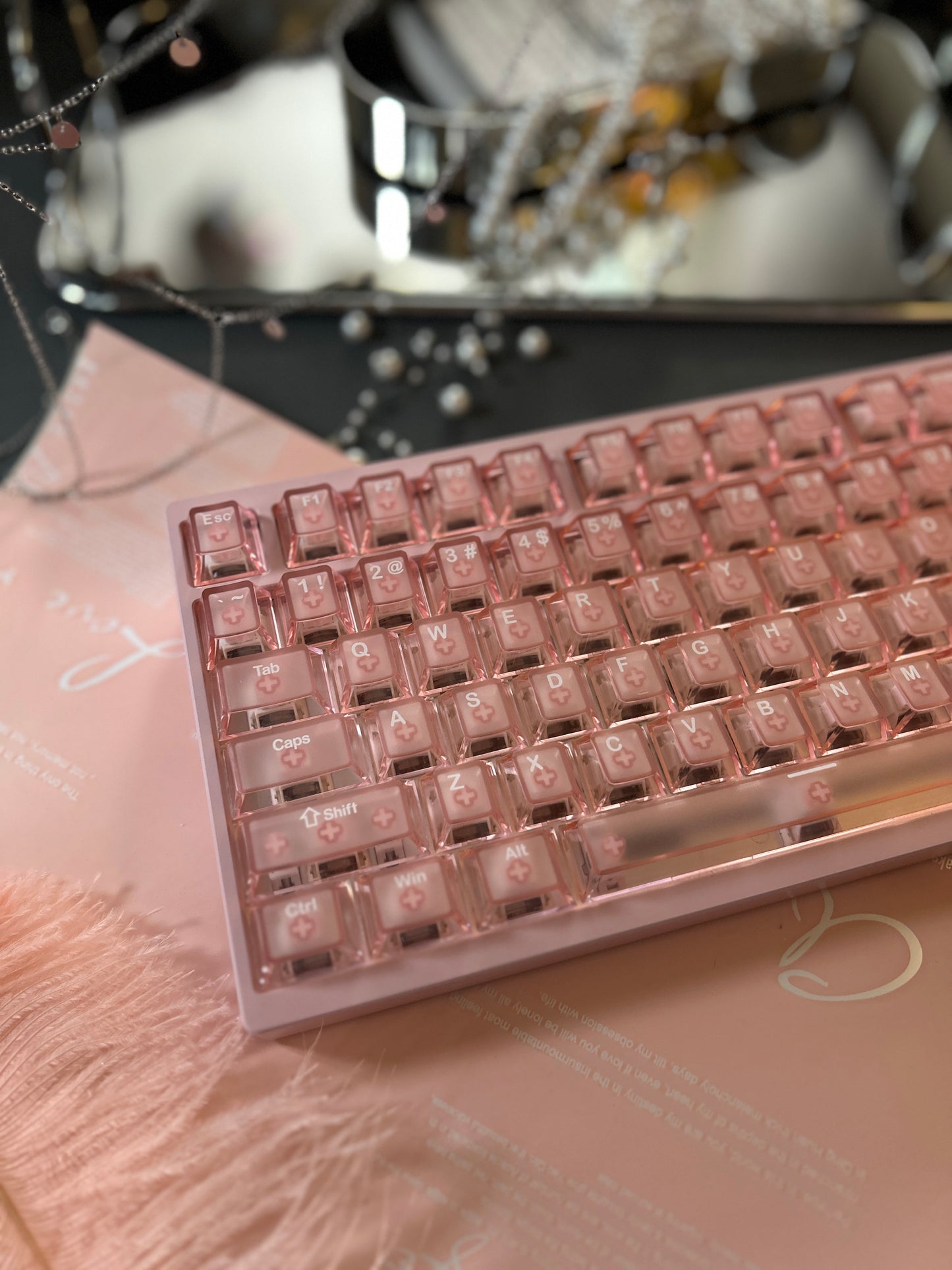Unboxing Sample For Sales ONLY 1 Instock Pink Irok Mg75 Pro Aluminum Magnetic Mechanical Keyboard Gaming 0.005mm 8k Polling Rate Rapid Trigger Rgb Hotswap Gamer Keyboard