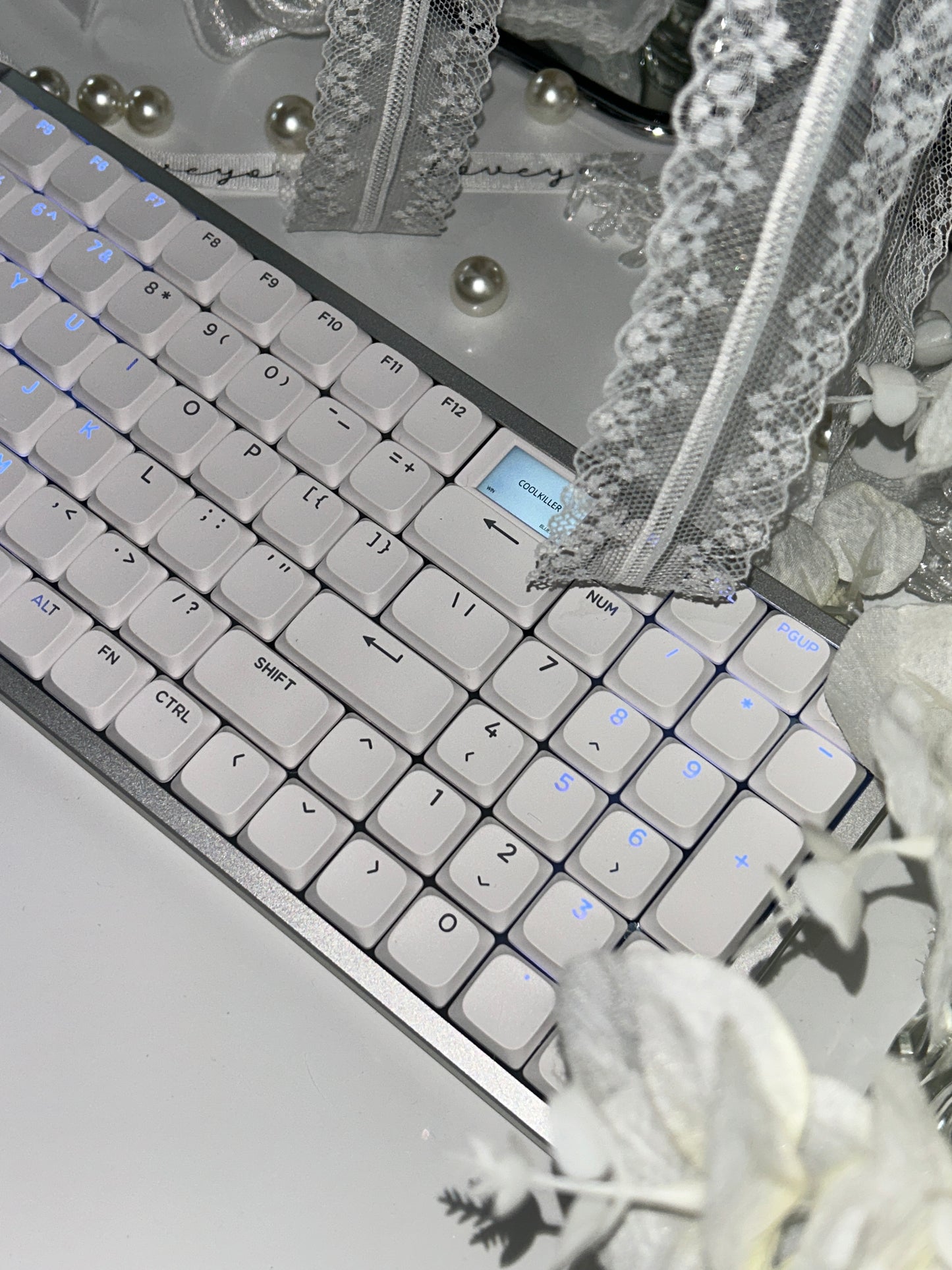Unboxing Sample For Sales ONLY 1 Instock CK100 tri-mode low-profile mechanical wireless keyboard