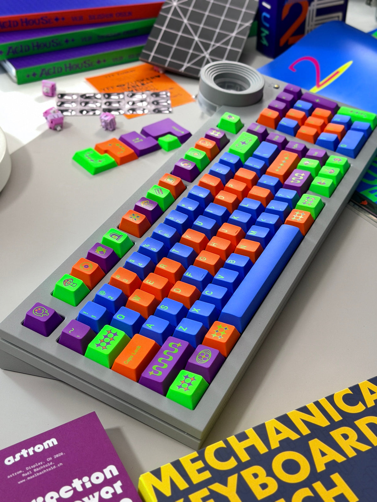 ONLY 1 Instock Dry Studio ATM98Misty Dusk Star Ring RGB Backlit Wireless Aluminum Mechanical