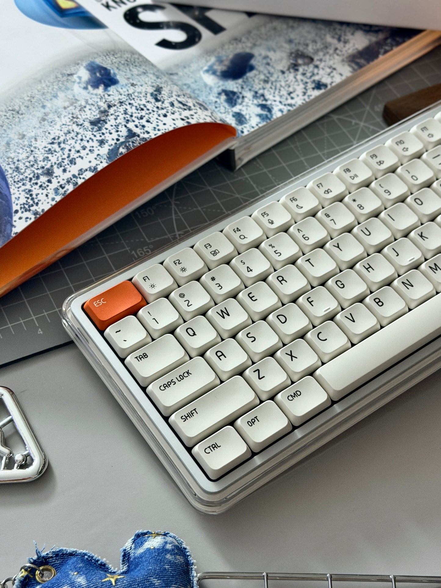 Unboxing Clearance ONLY 1 Instock MelGeek O2 Quiet Wireless Keyboard Low-Profile