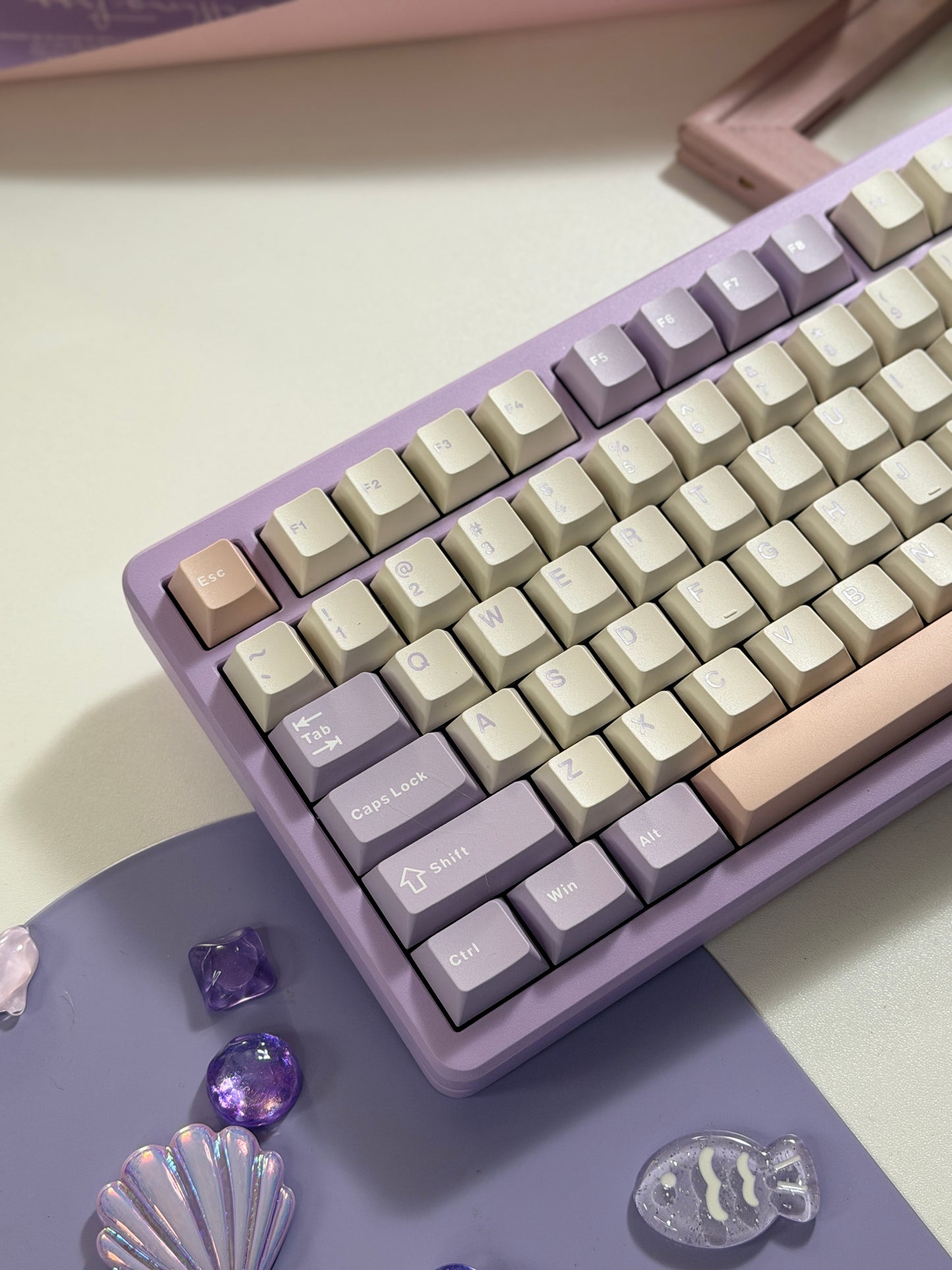 Unboxing Clearance INKY 75 Aluminum RGB Creamy Thocky Purple Wireless Custom Mechanical Keyboard