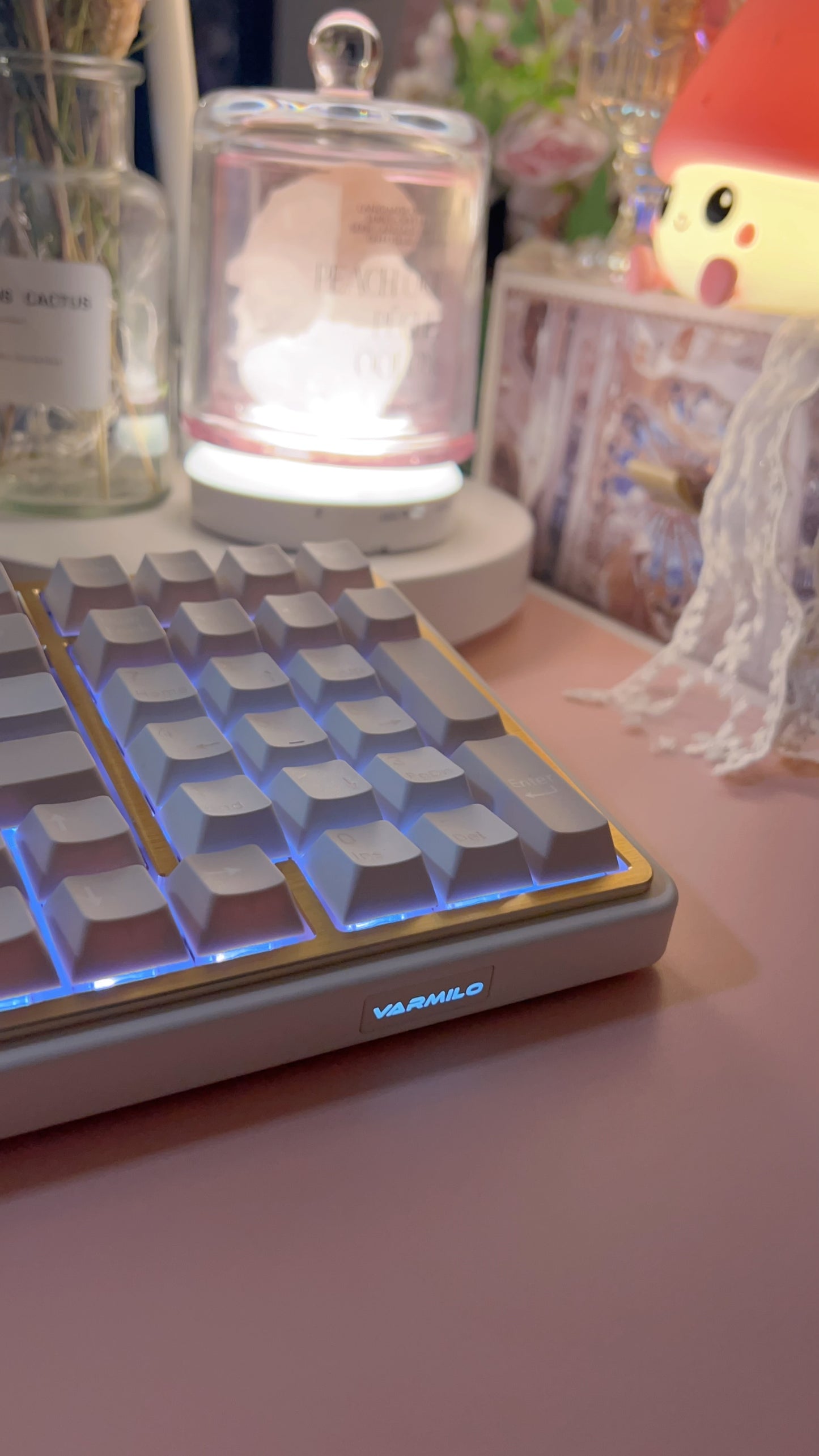 Unboxing For Sales Varmilo Minilo98 Pro Hot-swappable mechanical keyboard Mucha Keycaps