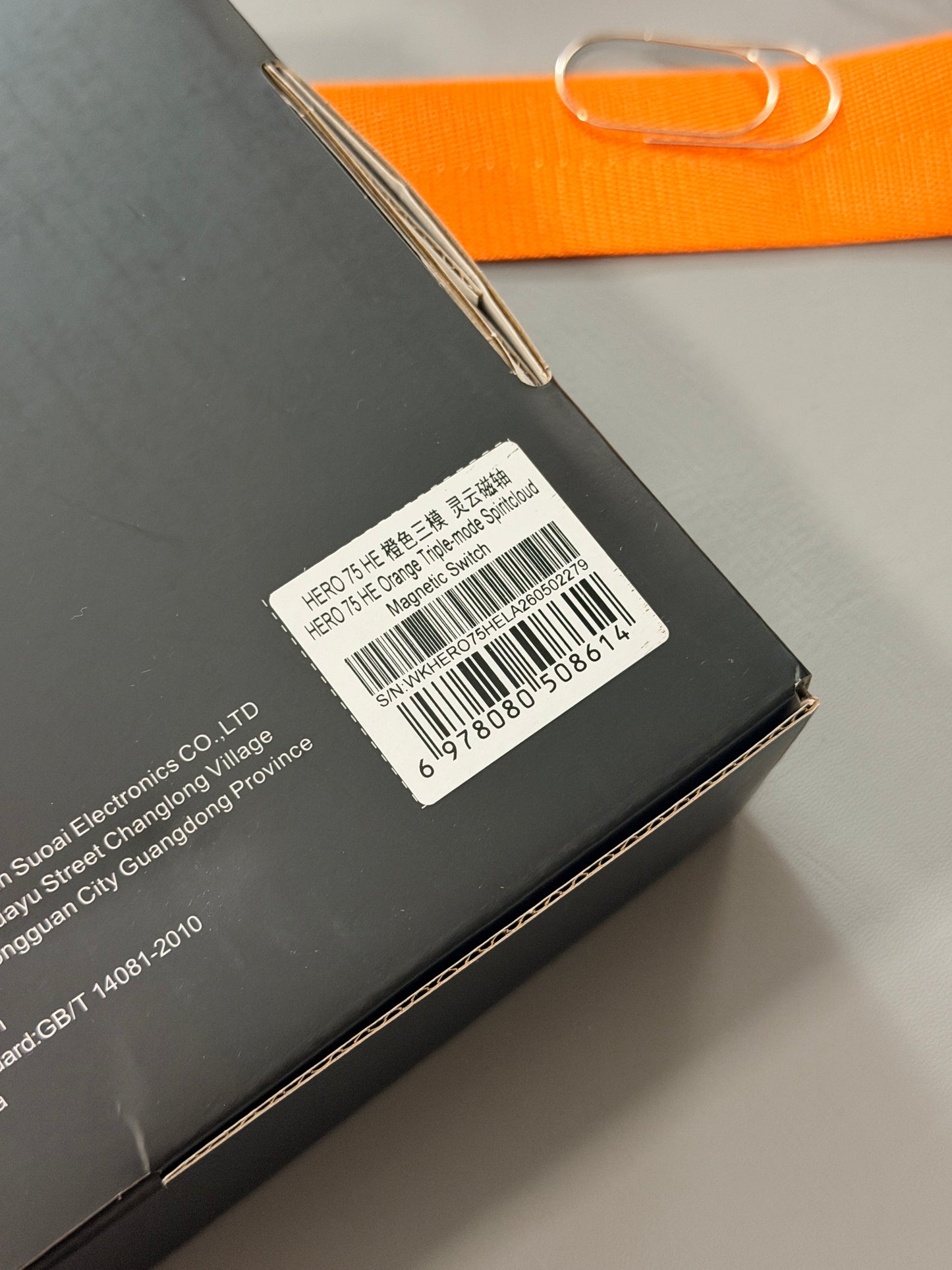 Unboxing Sample For Sales ONLY 1 Instock Orange AULA Hero 75 HE Tri-Mode Magnetic Keyboard