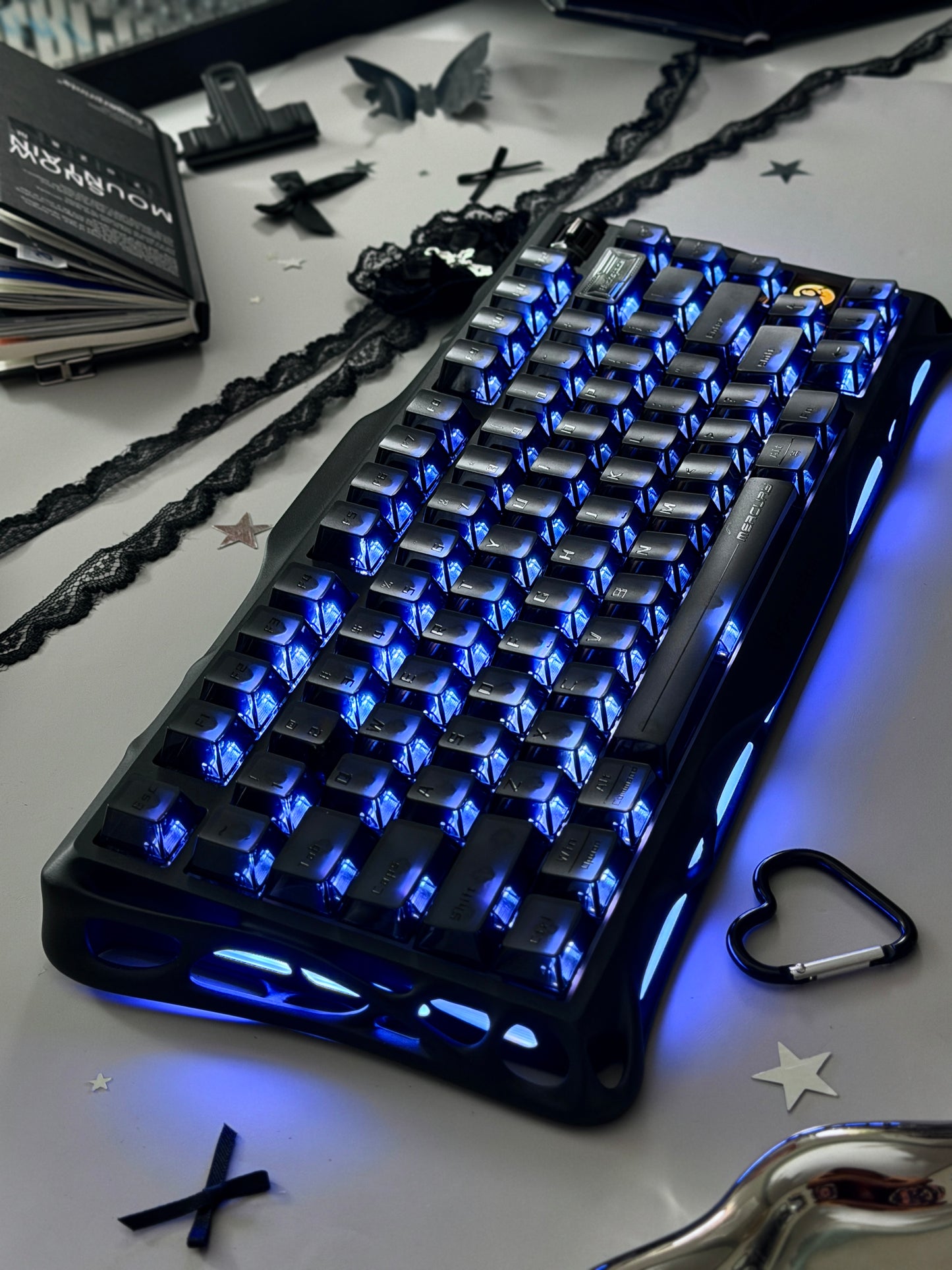 ONLY 1 Unboxing For Clearance Mercury K1 - Stealth Black Aluminum Mechanical Keyboard