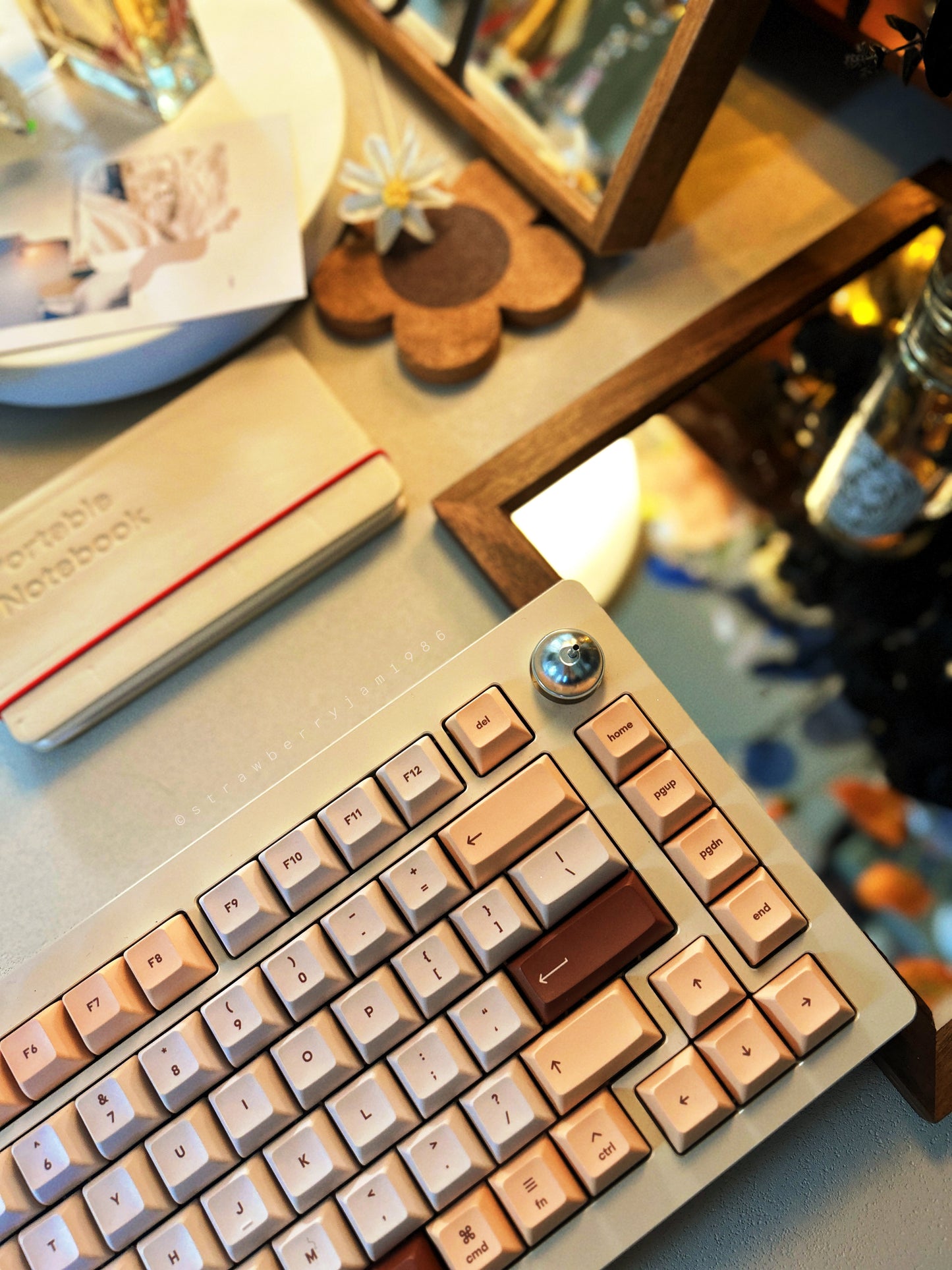 Sample For Sale ONLY 1 Instock Sprout 75 — The Bubble Tea Mechanical Keyboard
