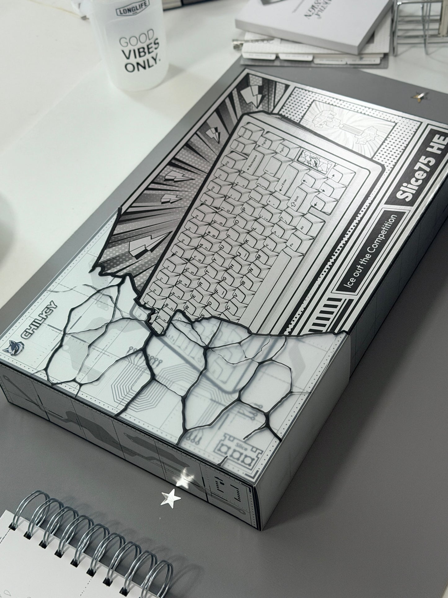 Unboxing Clearance ONLY 1 Instock Chilkey Slice75 HE Keyboard