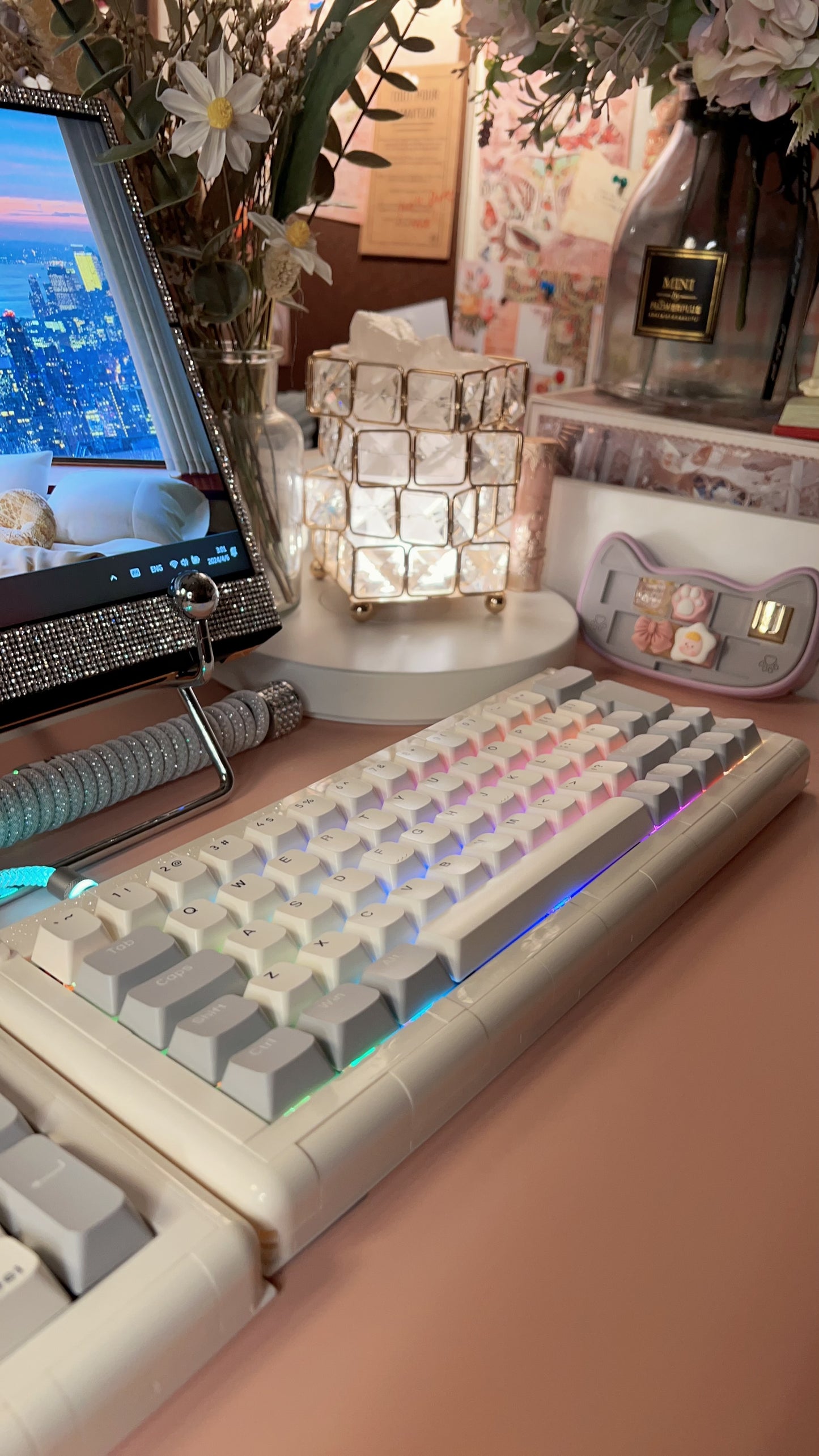 「Fully Assembled」KBDCRAFT Adam0110b Customized Mechanical Keyboard