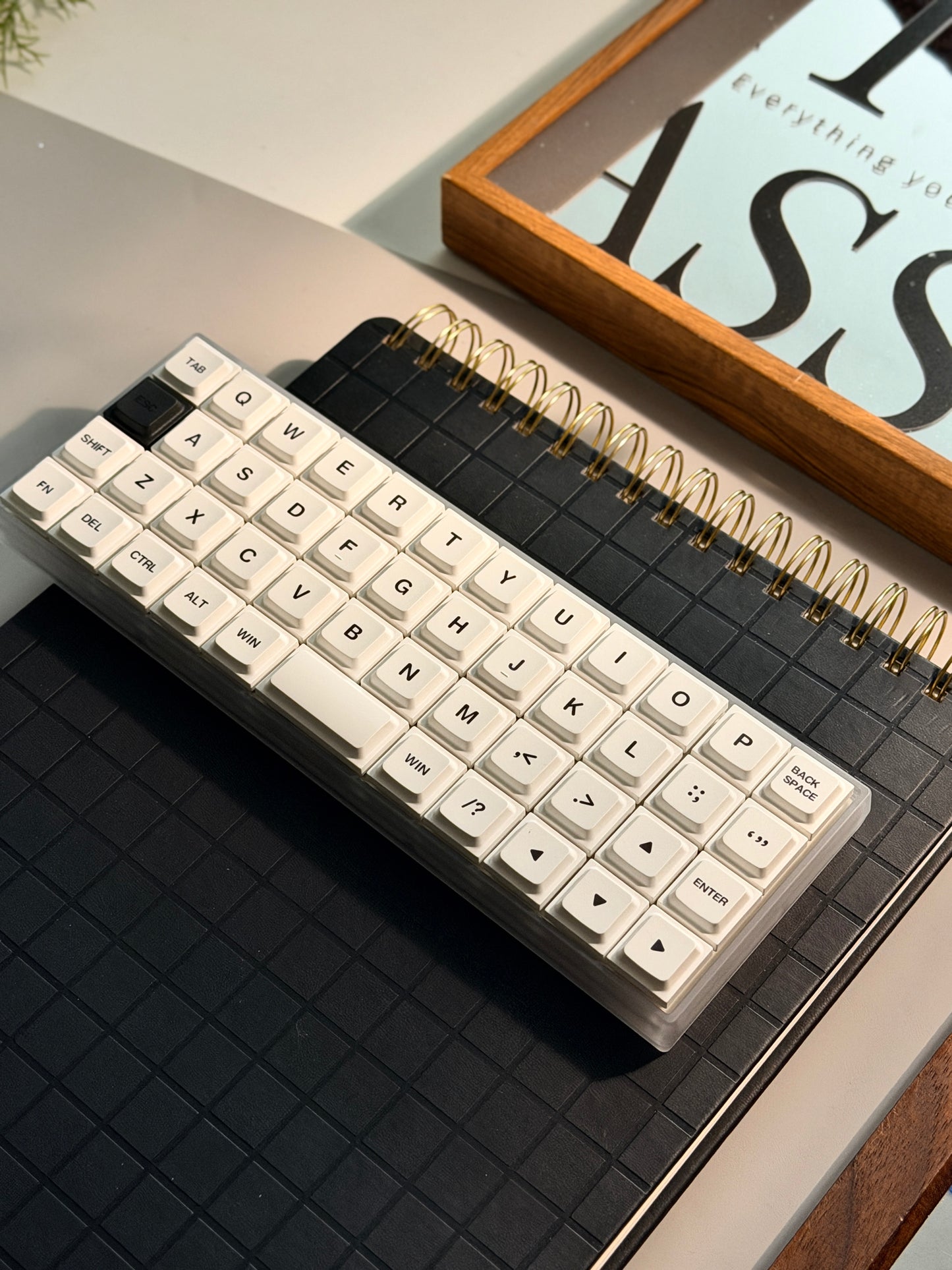 Unboxing Clearance ONLY 1 Instock Chosfox Geonix Rev.2.5 Mini 40% Low-Profile Mechanical Keyboard