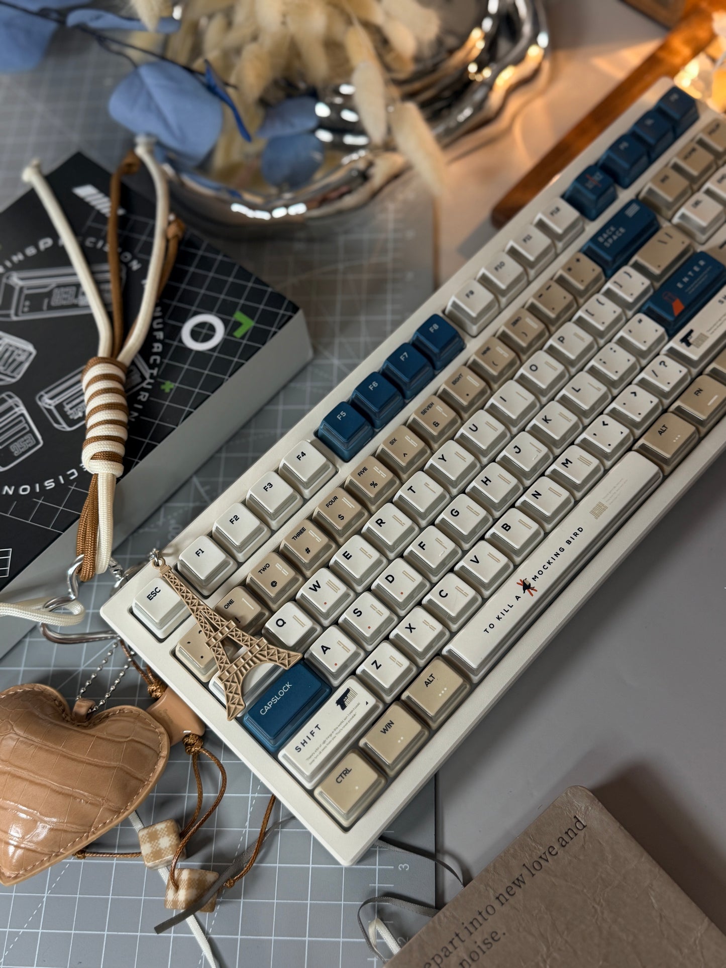 Unboxing For Sales EPOMAKER x Feker Galaxy80 Wireless Mechanical Keyboard➕0248 custom Keycap full set