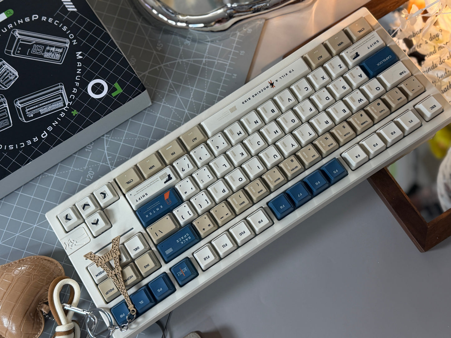 #0248 To Kill A Mockingbird Nuclear-Powered Designed By Keycerberus(not including keyboard)